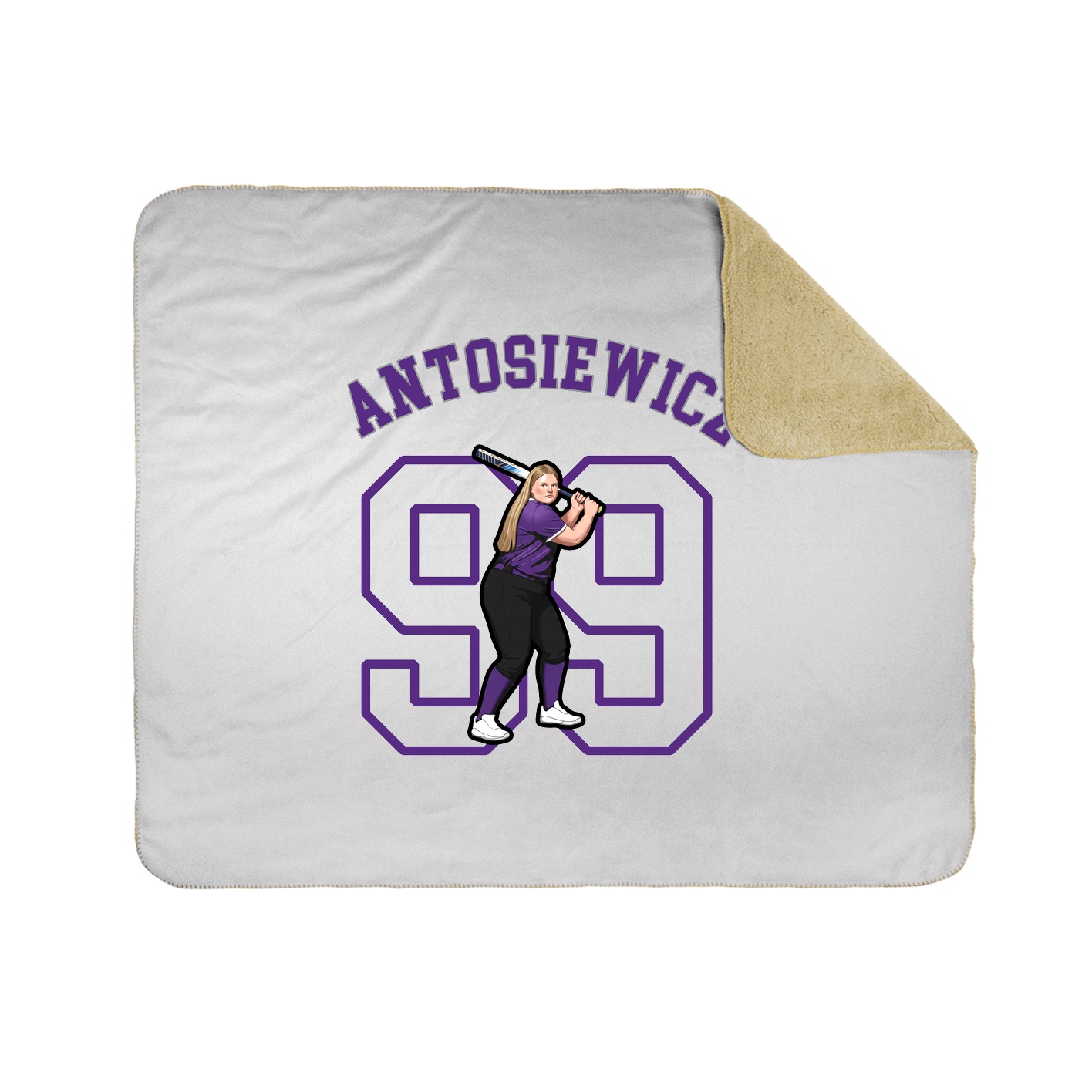 Throw Blanket — Shirsey Arch in White