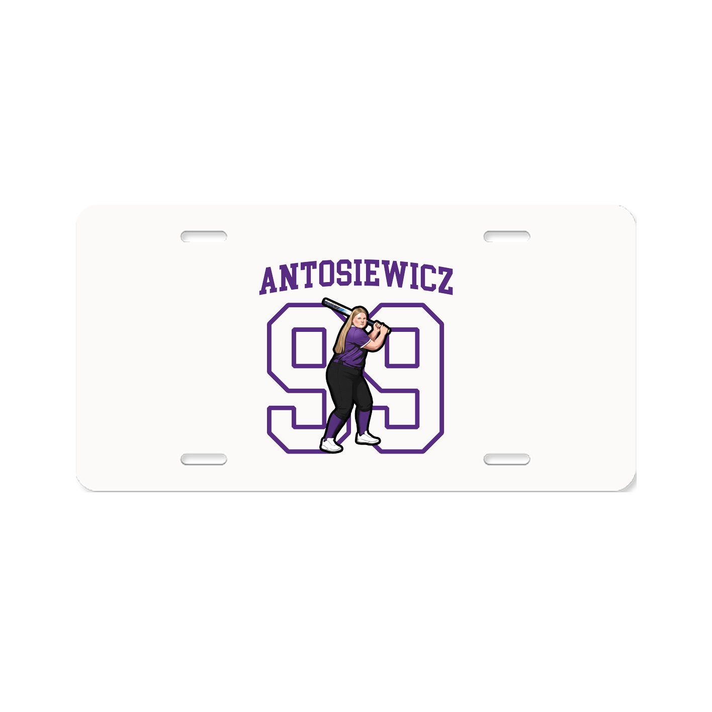 Aluminum License Plate