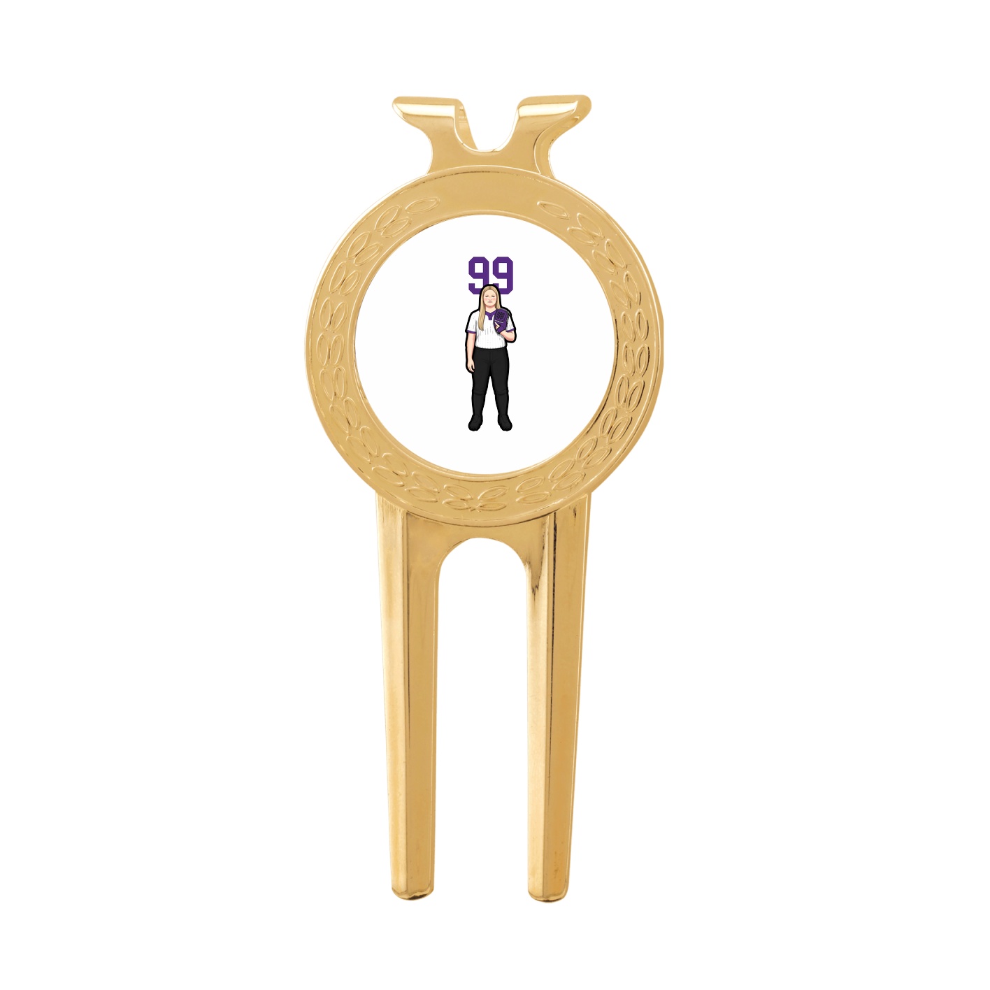 Divot Tool with Ball Marker — Number Top in Classic