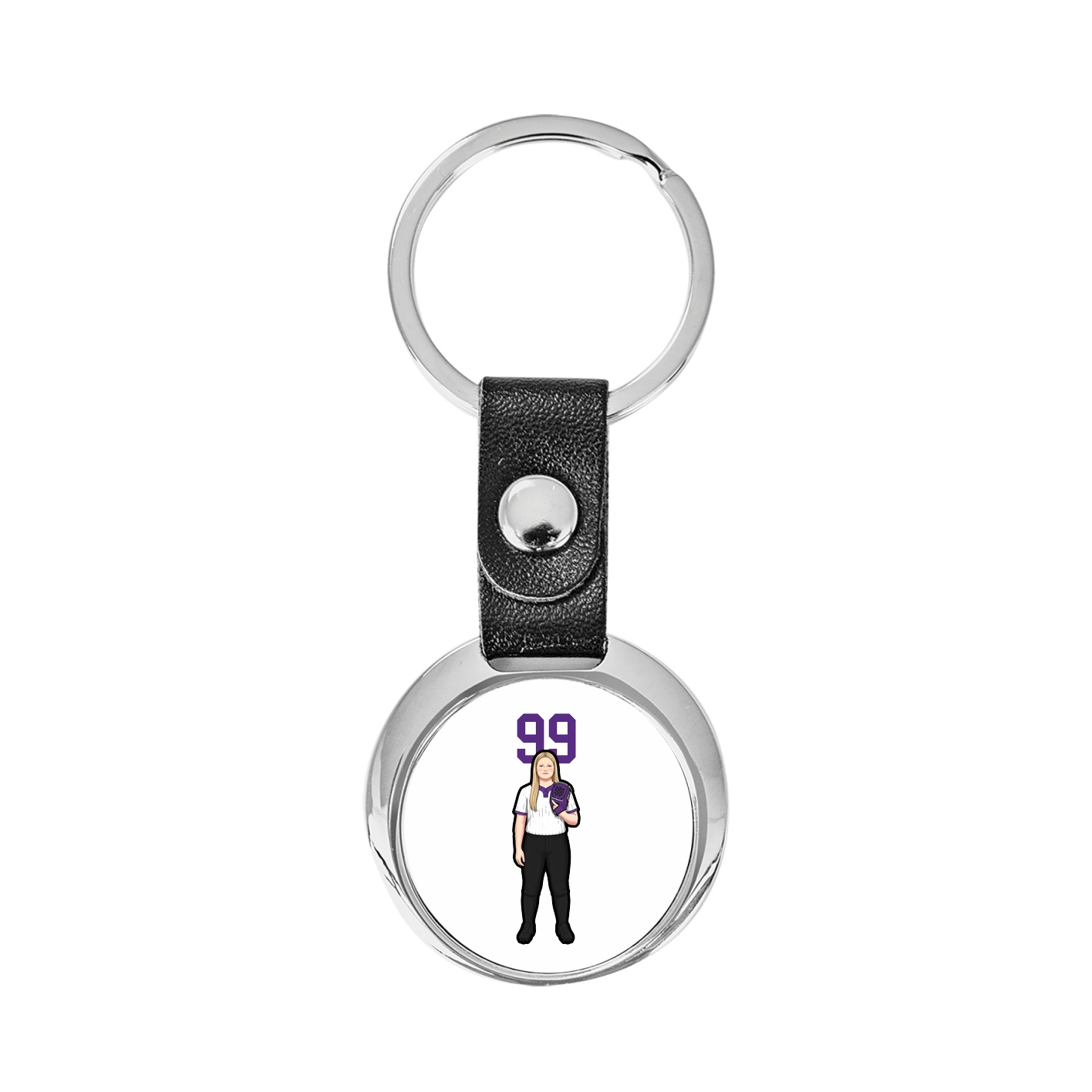 Key Chain — Number Top in Classic