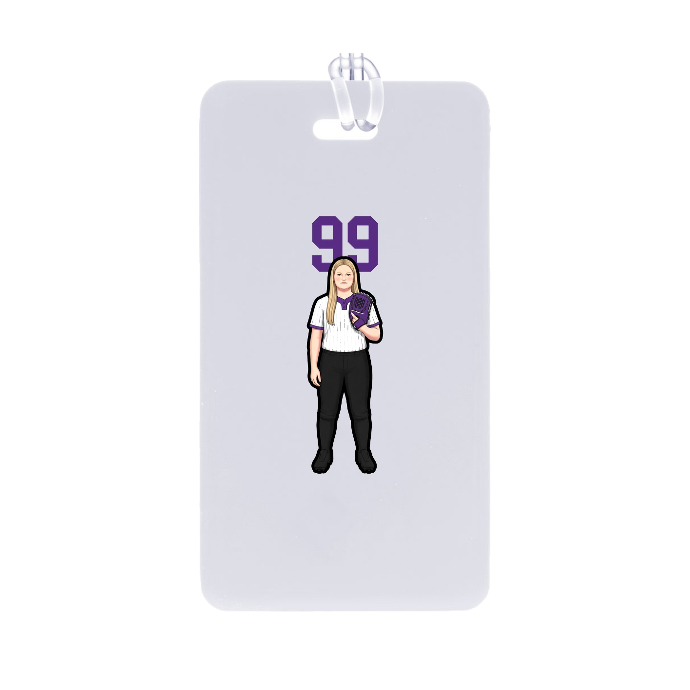 Bag Tag — Number Top in Classic