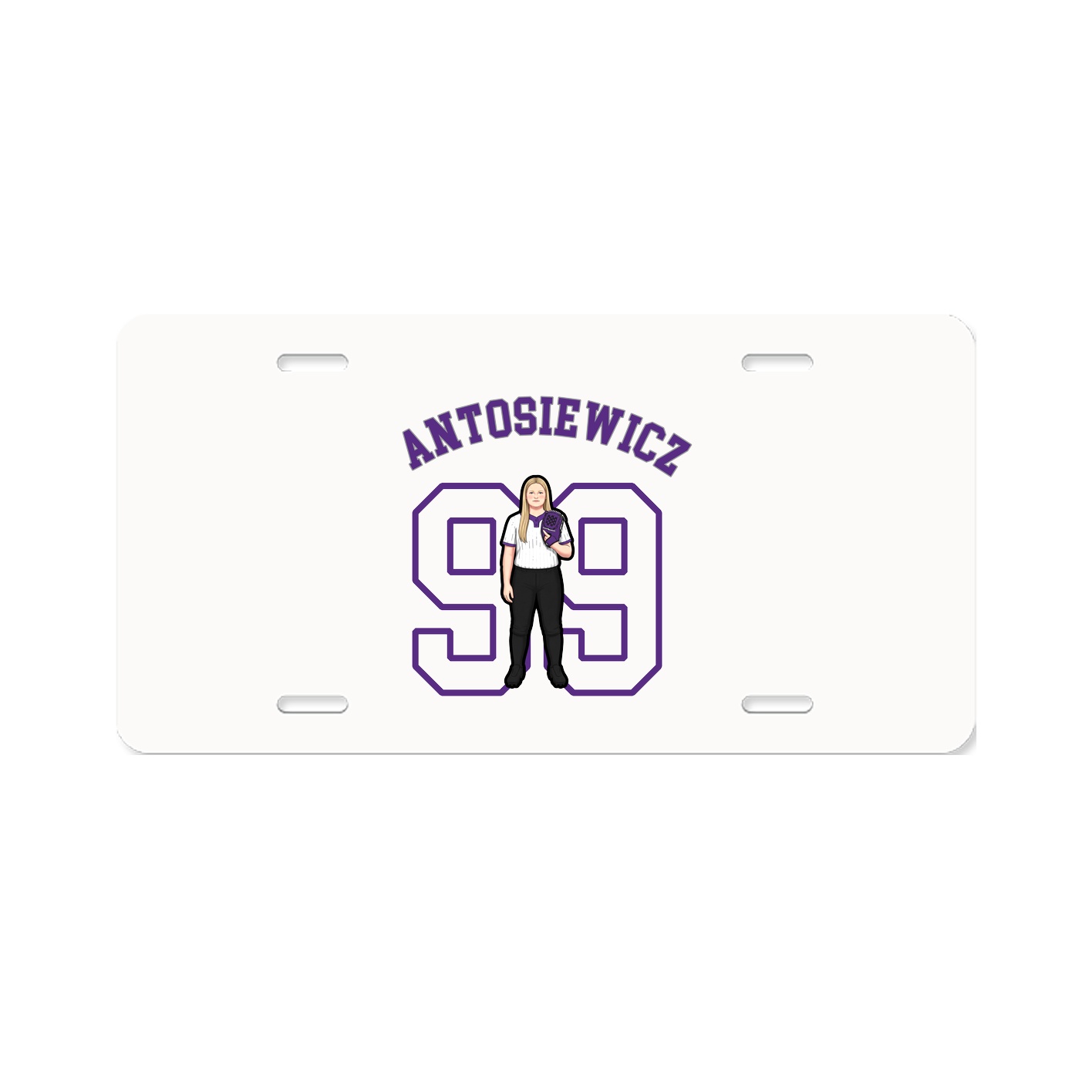 License Plate — Shirsey Arch in Classic
