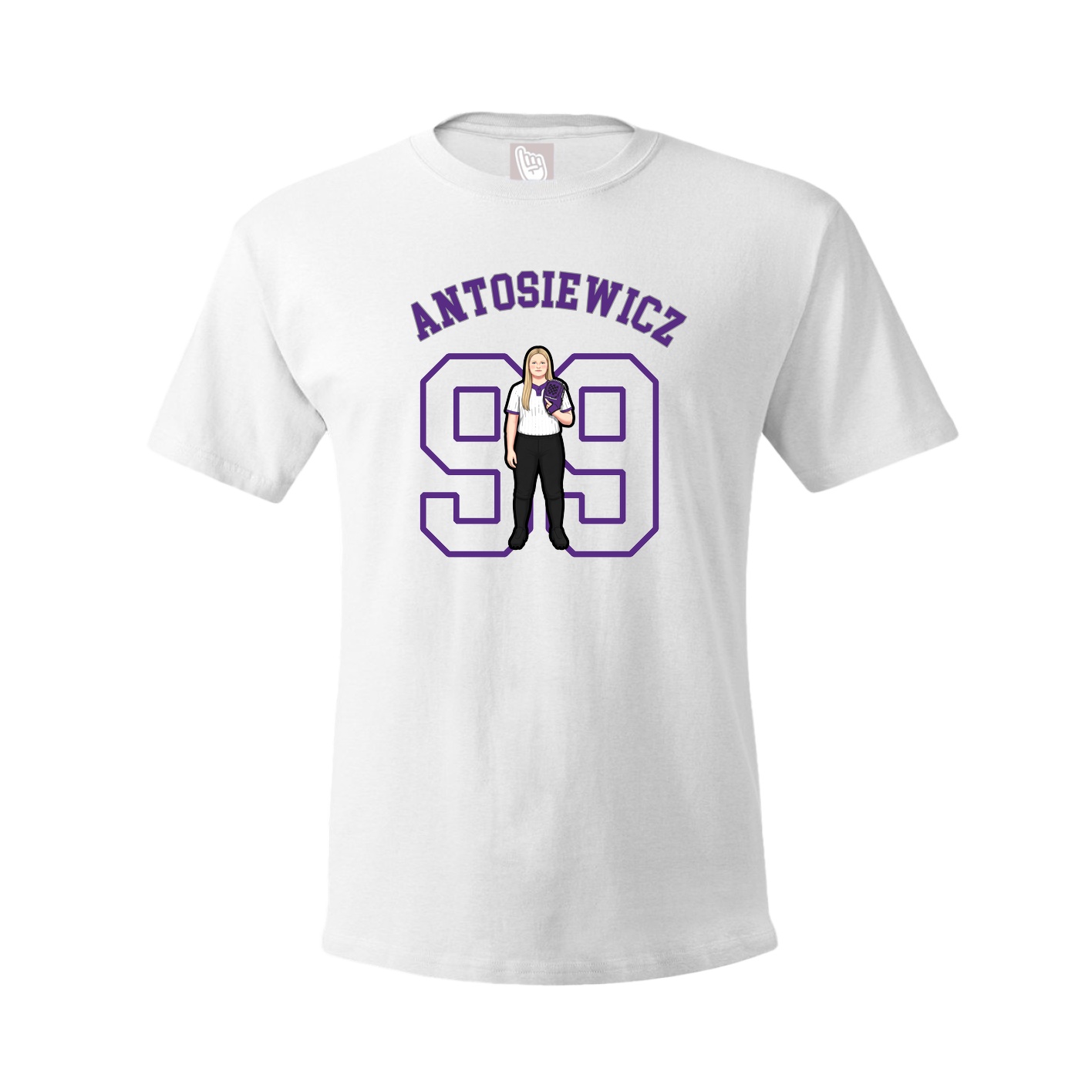 Tee — Shirsey Arch in White