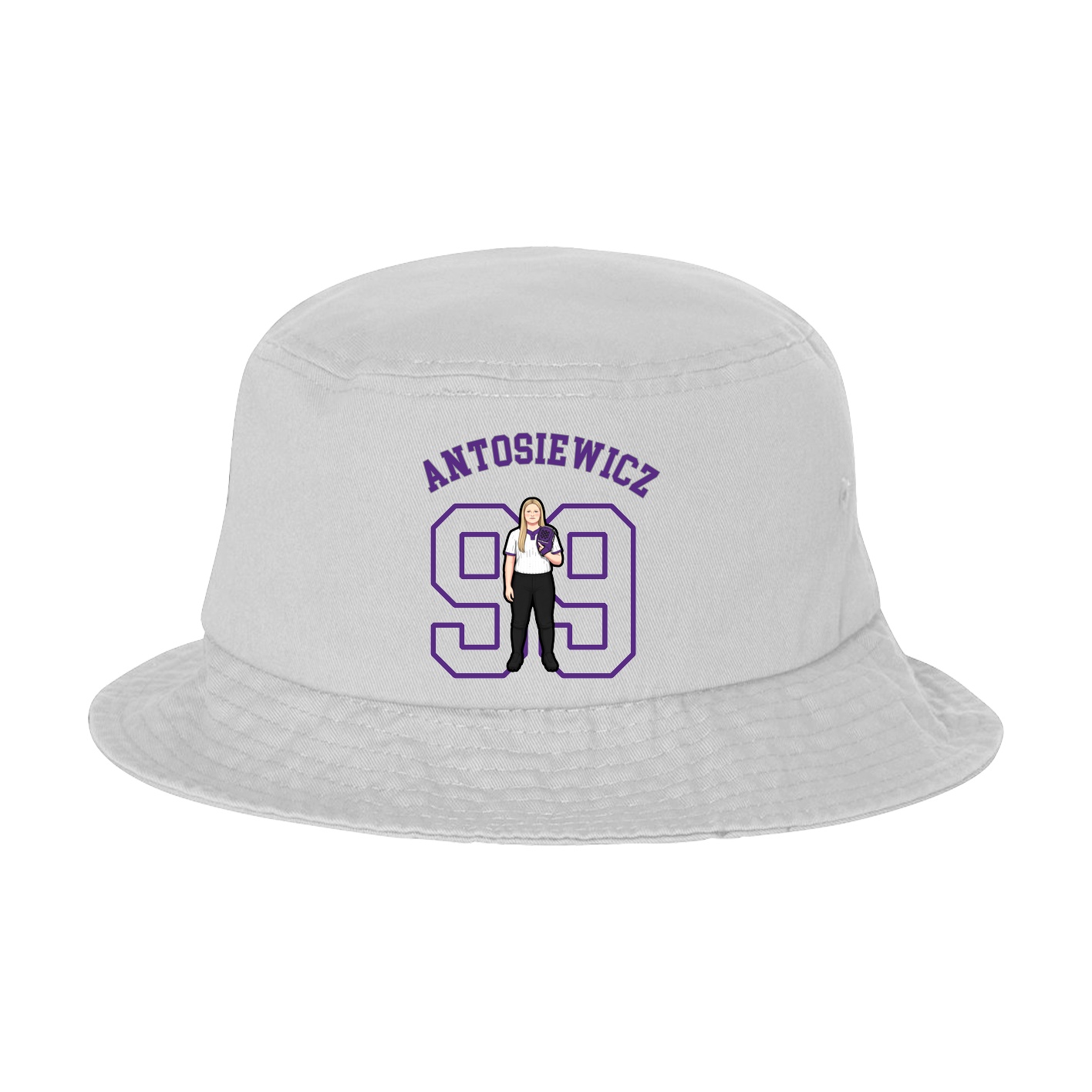 Bucket Cap — Shirsey Arch in White
