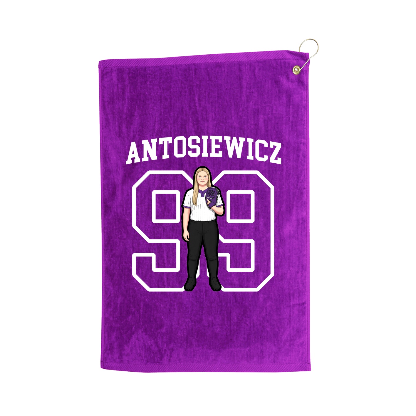 Golf Towel — Shirsey in Purple