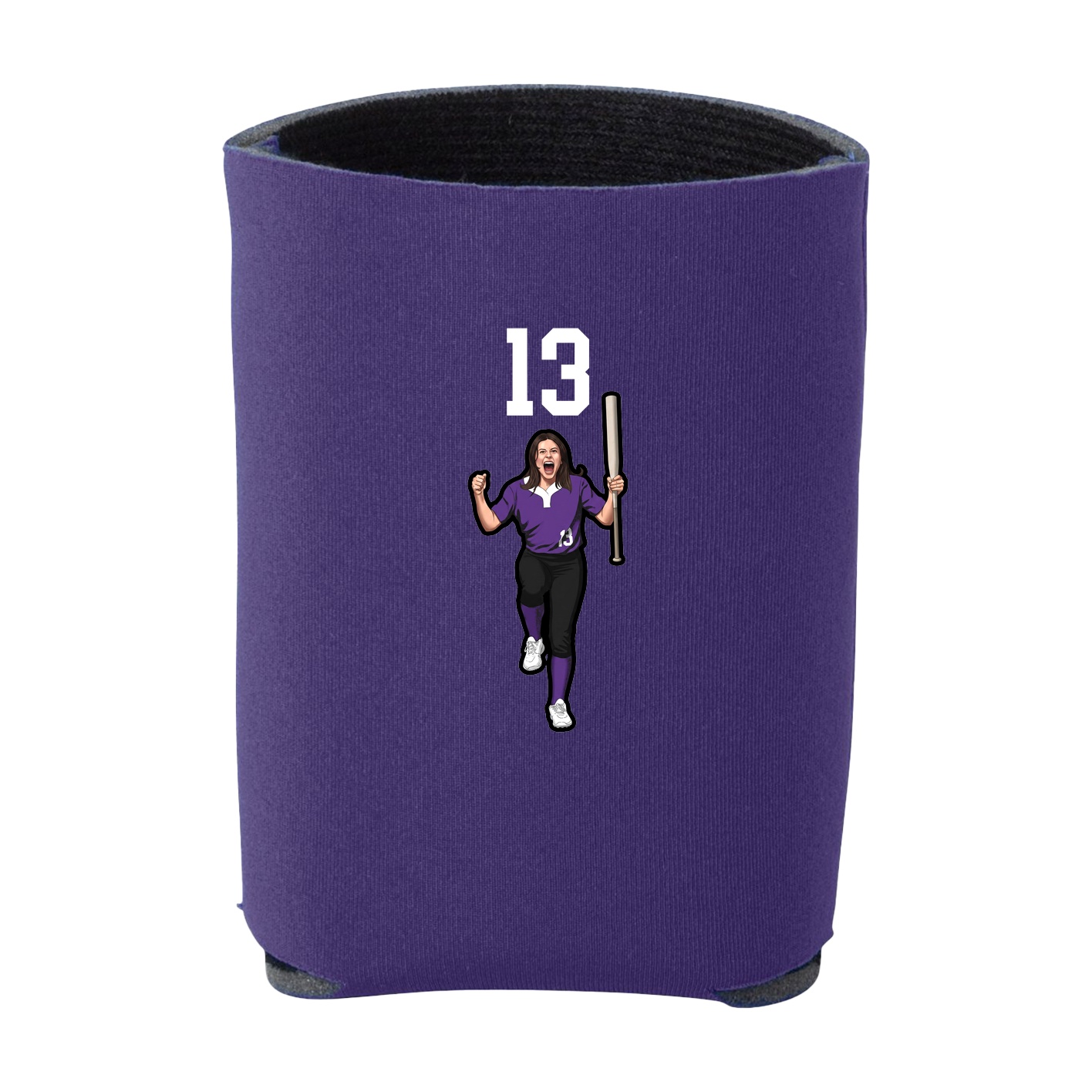 Can Holder — Number Top in Purple