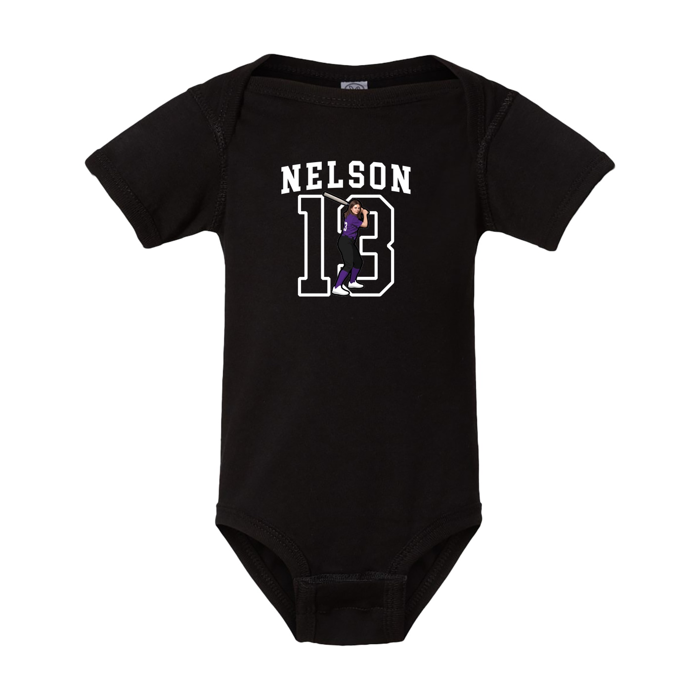 Baby Onesie — Shirsey in Black