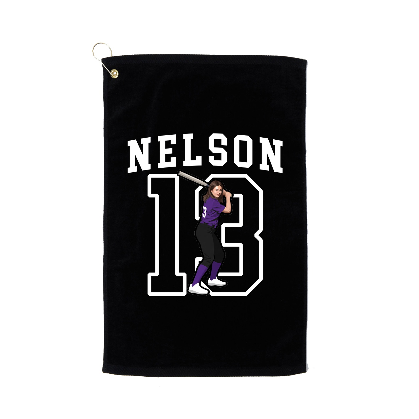 Golf Towel — Shirsey in Black