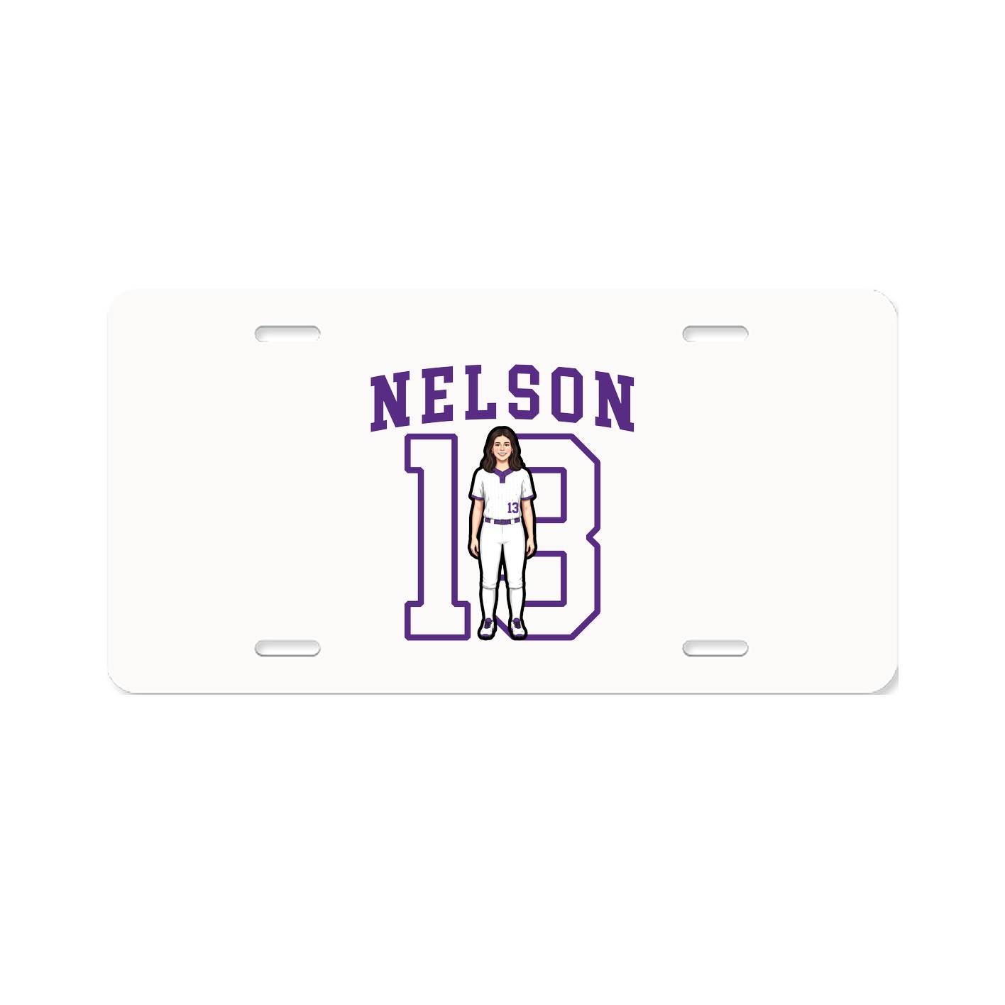 Aluminum License Plate