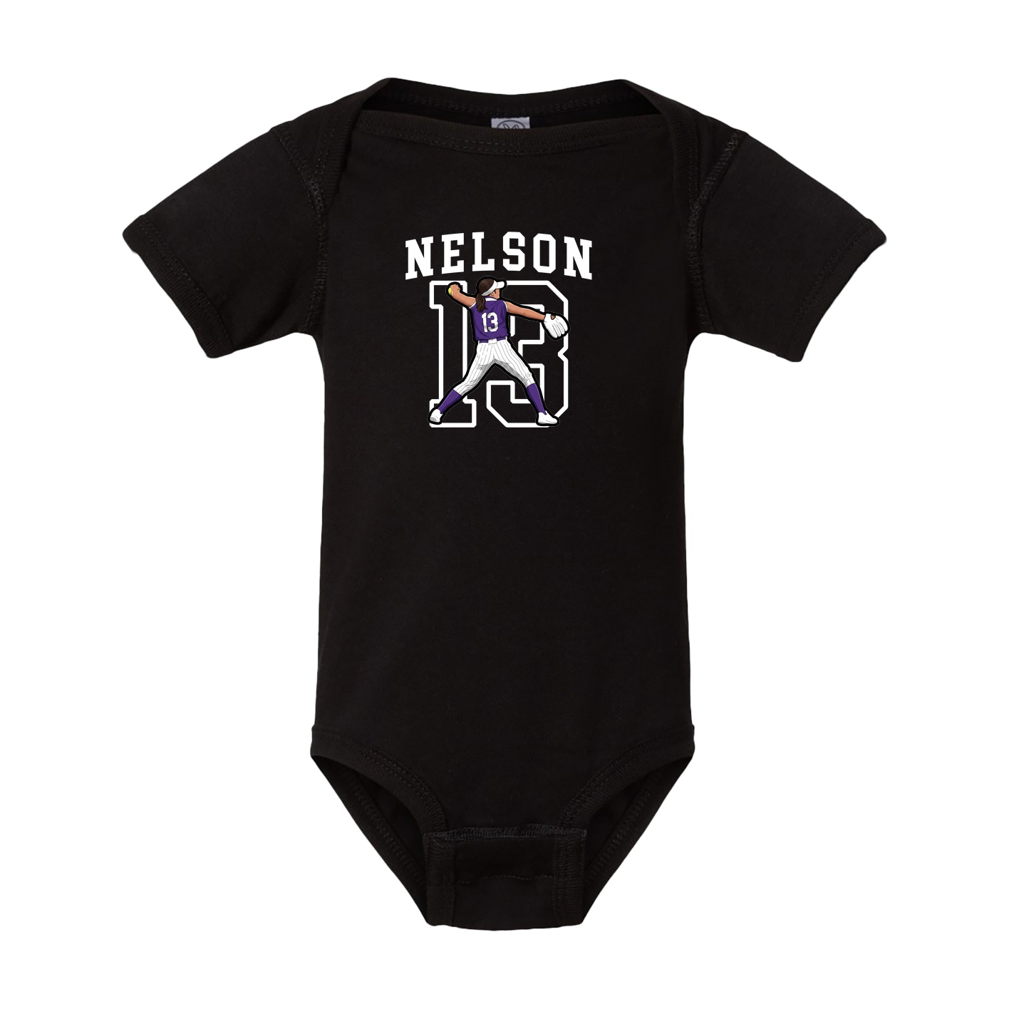 Baby Onesie — Shirsey in Black