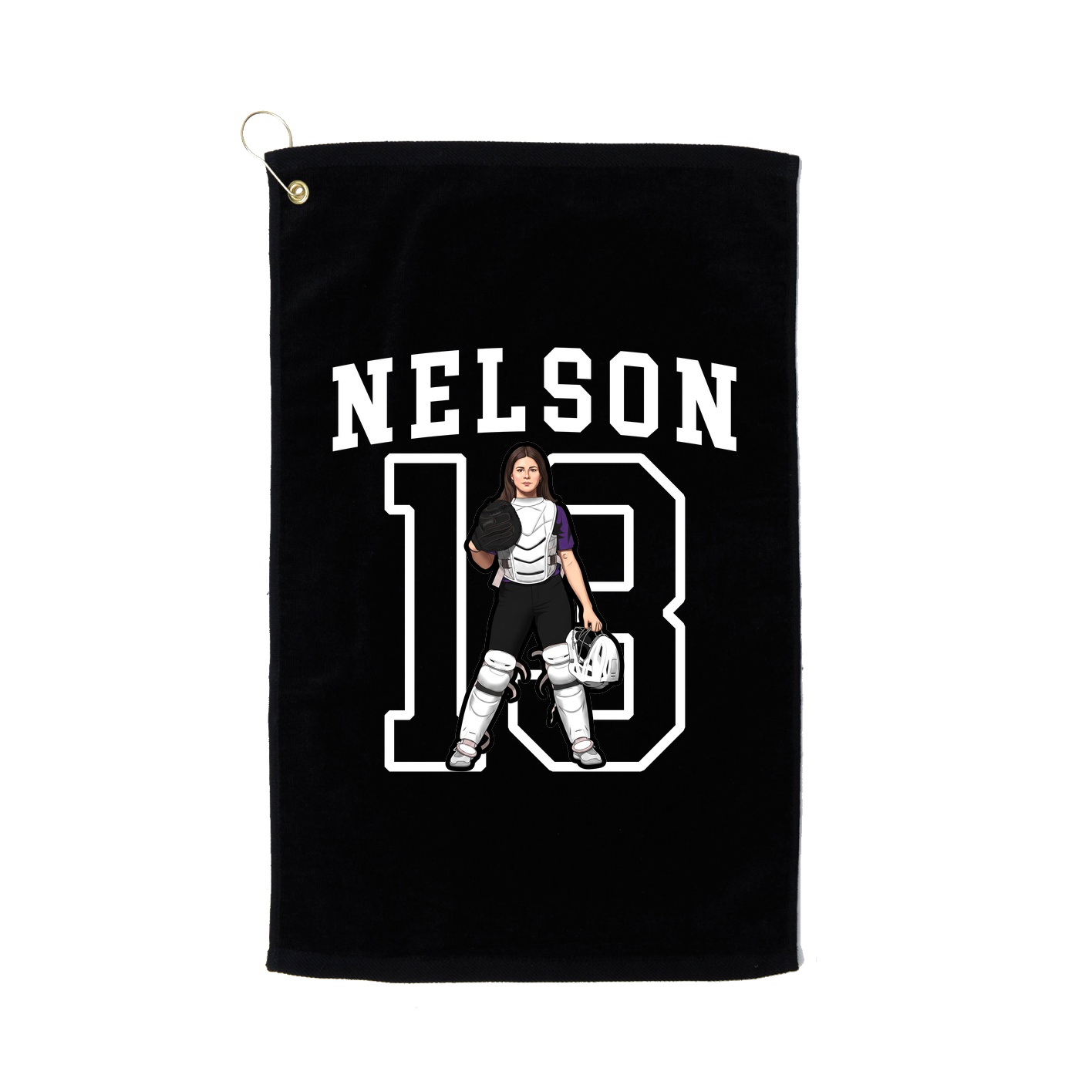 Golf Towel — Shirsey in Black