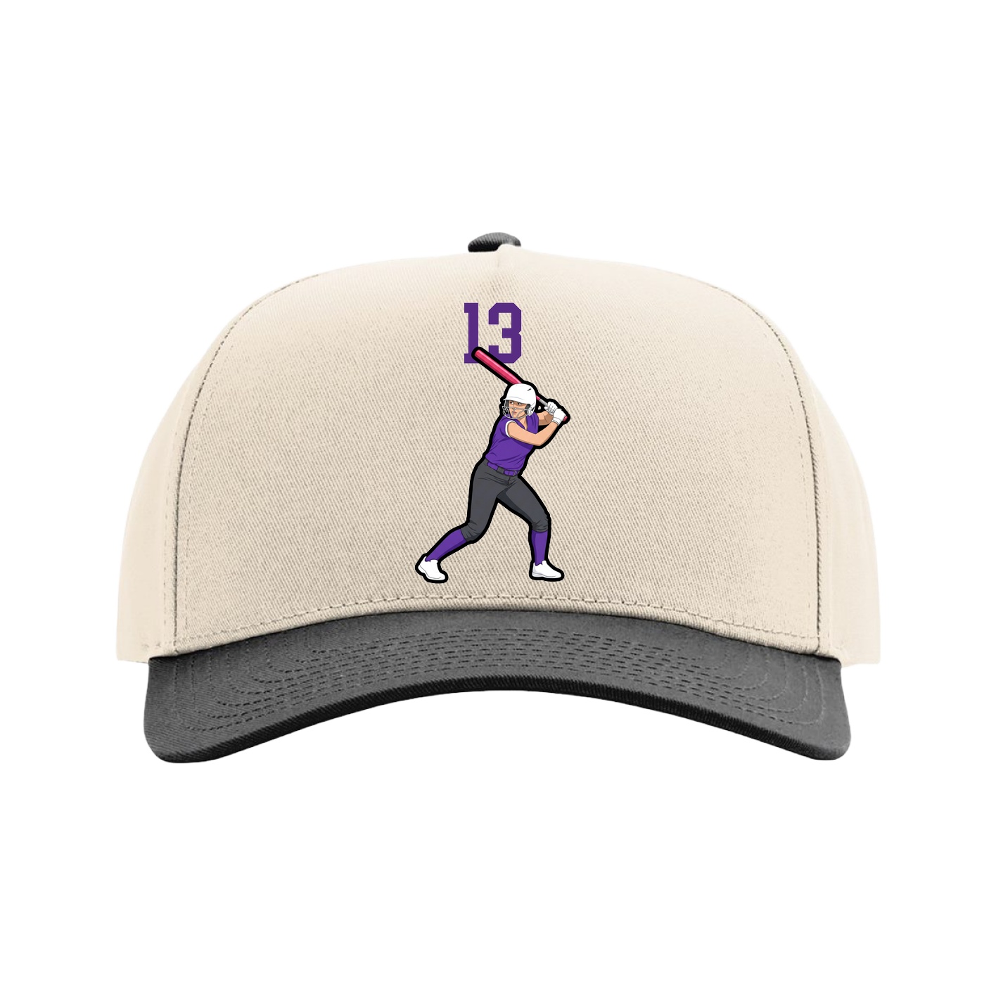 Full Fabric Five-Panel Champ Cap