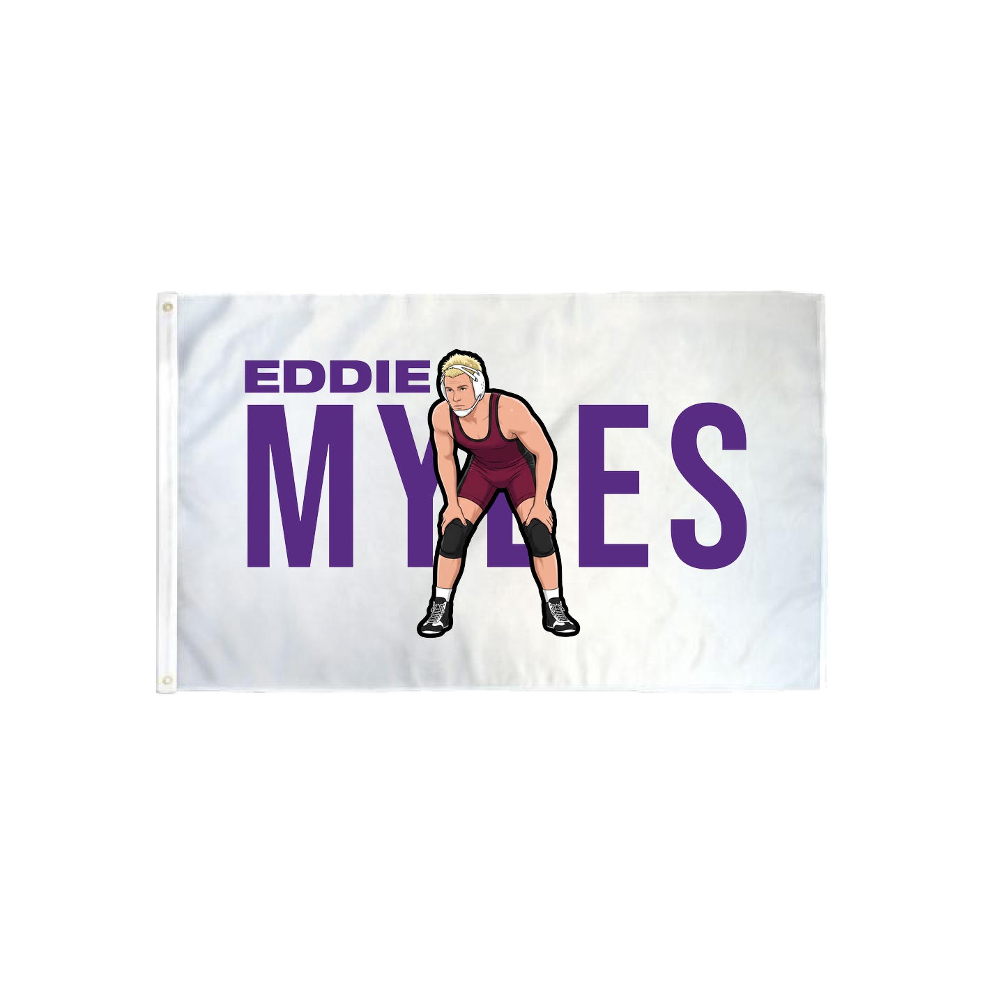 3x5 Flag — Player Name in Classic