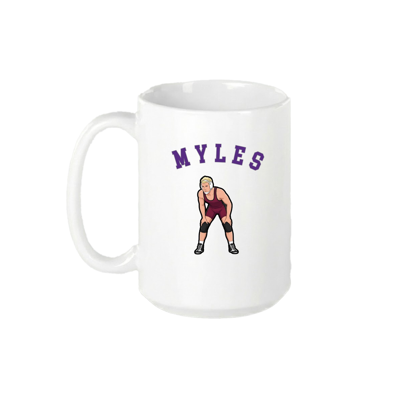 15oz Coffee Mug — Shirsey Arch in White