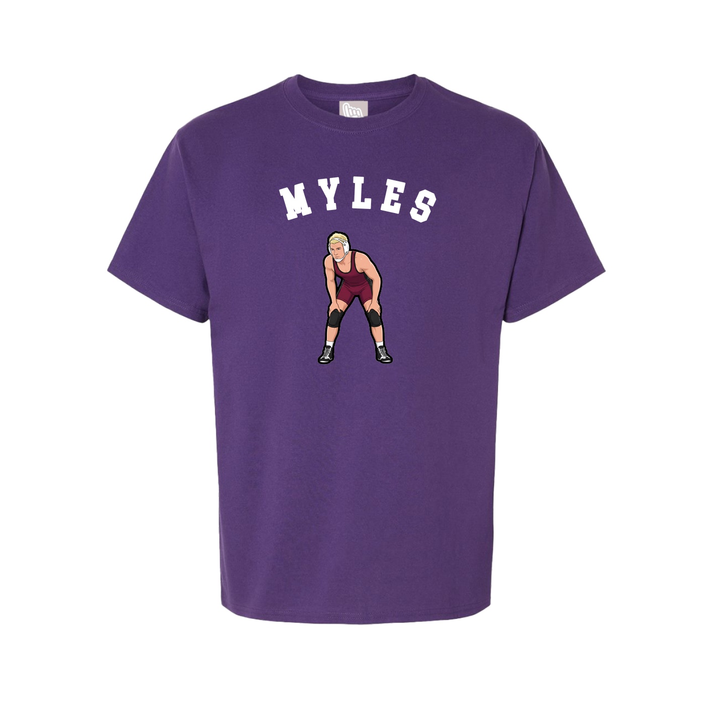 Youth Tee — Shirsey Arch in Purple
