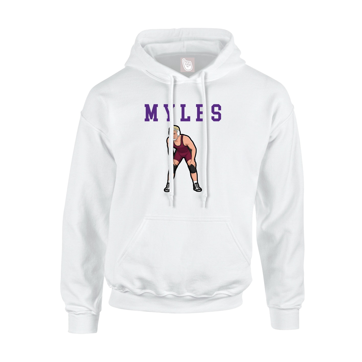 Youth Hoodie — Shirsey in White