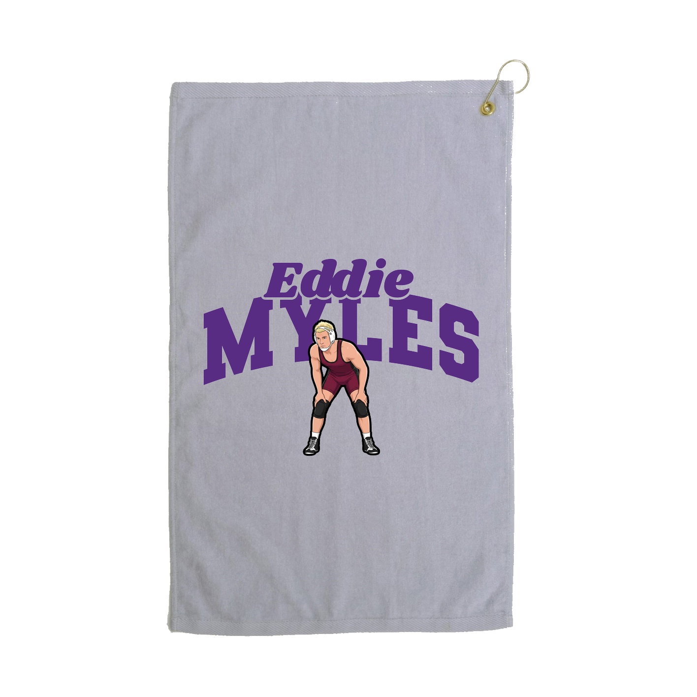 Golf Towel — Signature Arch in Grey