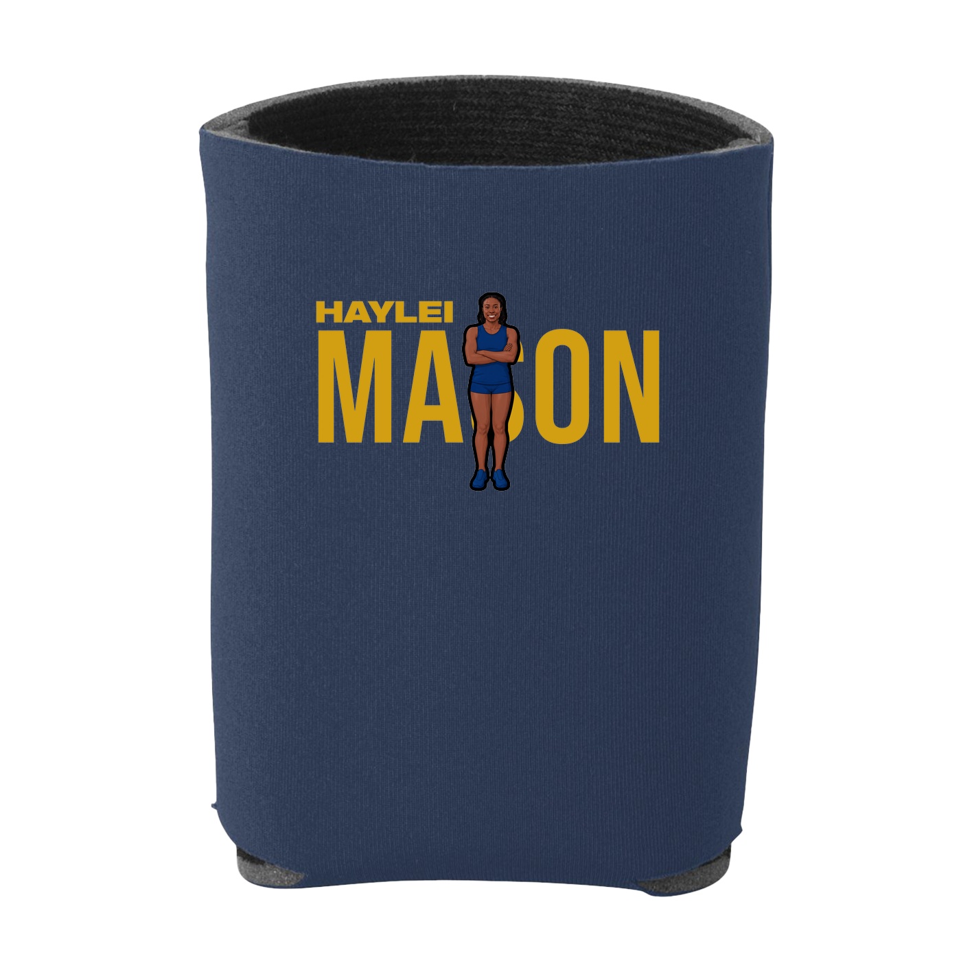 Can Holder — Player Name in Navy