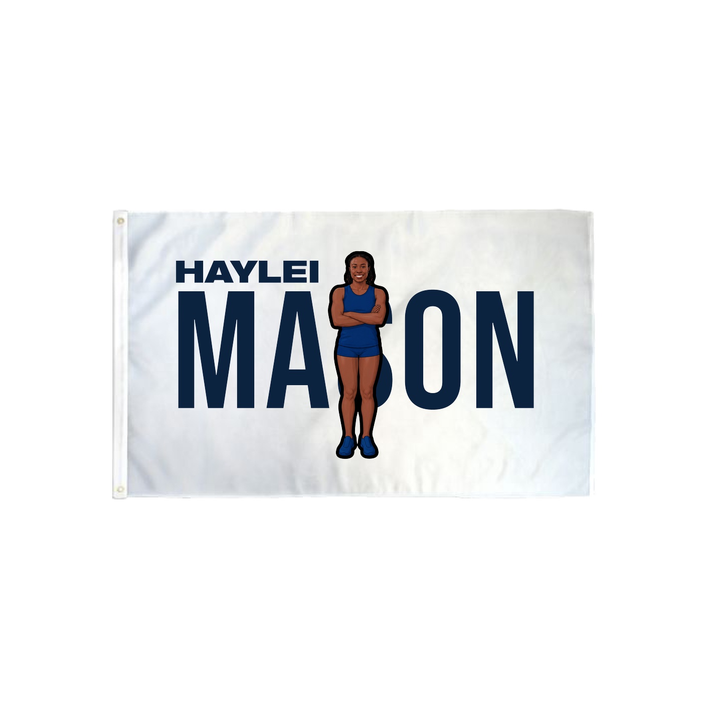 3x5 Flag — Player Name in Classic