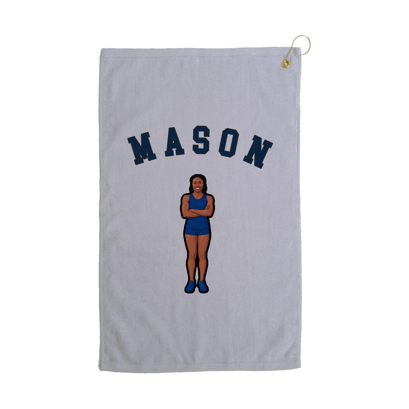 Golf Towel — Shirsey Arch in Grey