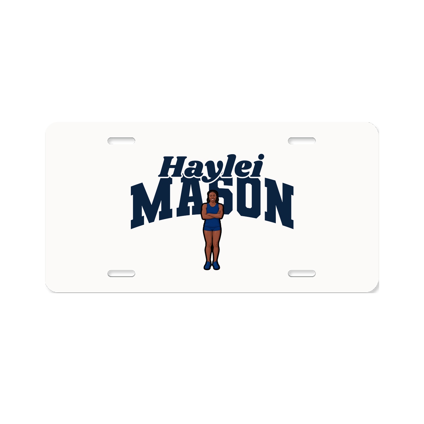License Plate — Signature Arch in Classic