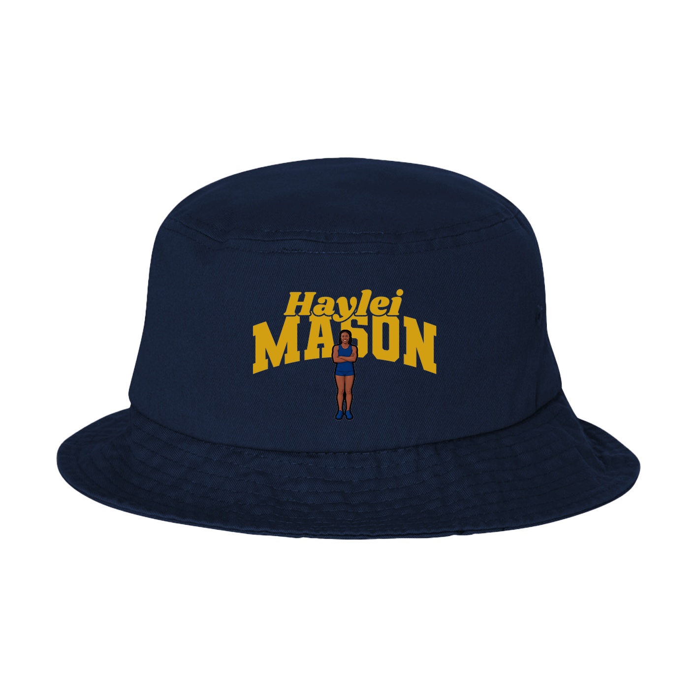 Bucket Cap — Signature Arch in Navy