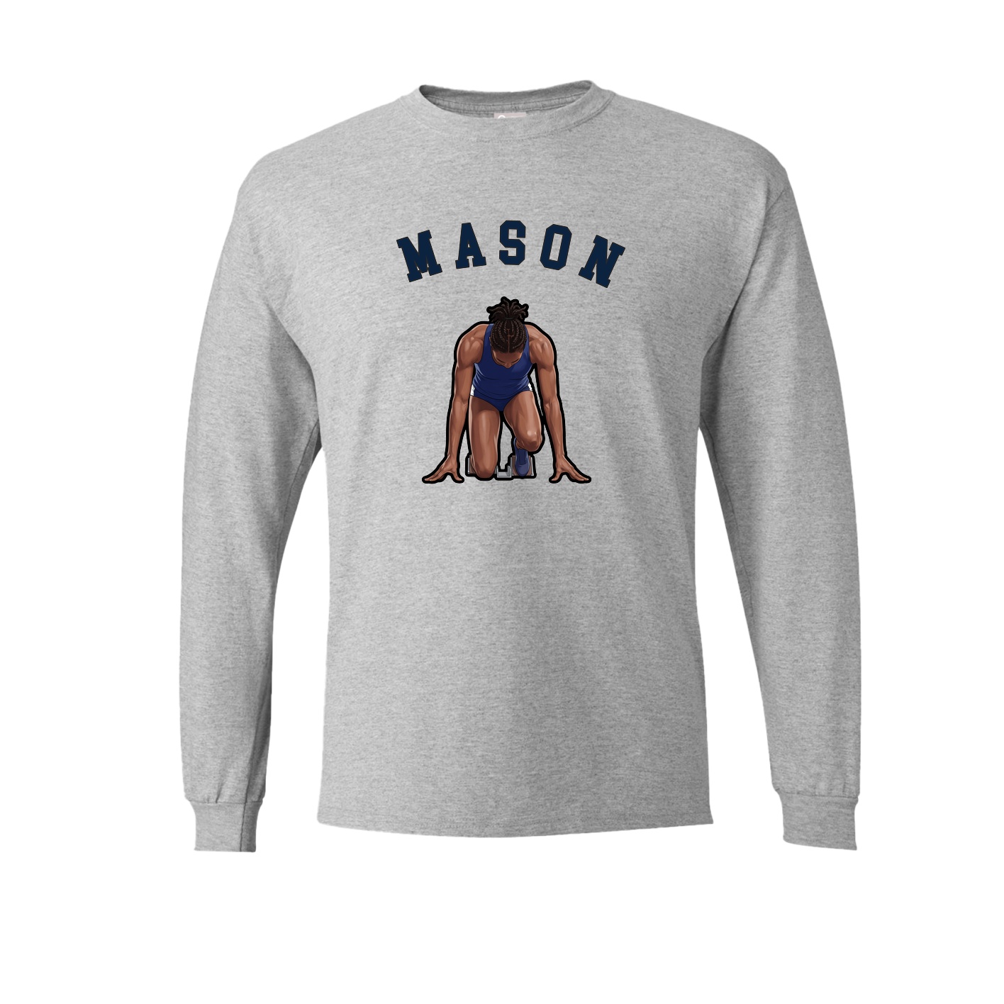 Long Sleeve Tee — Shirsey Arch in Grey