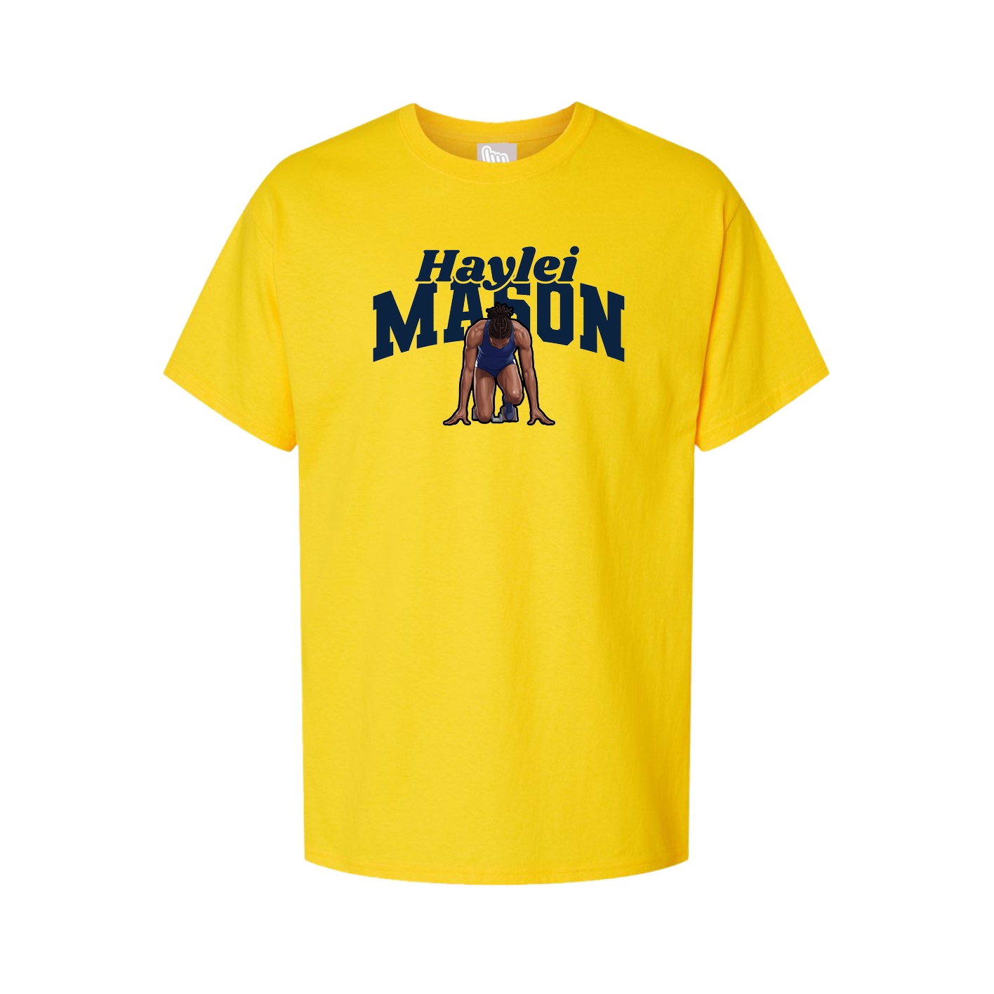 Youth Tee — Signature Arch in Gold