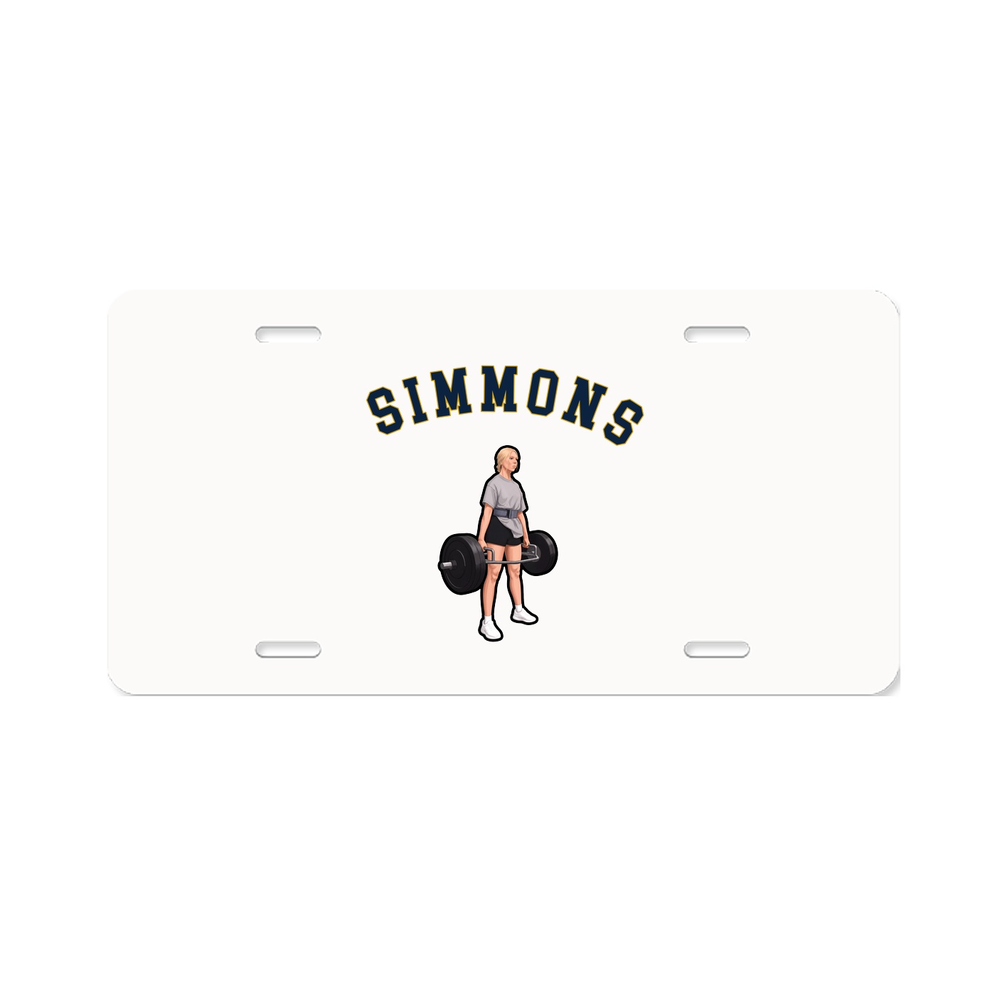 License Plate — Shirsey Arch in Classic