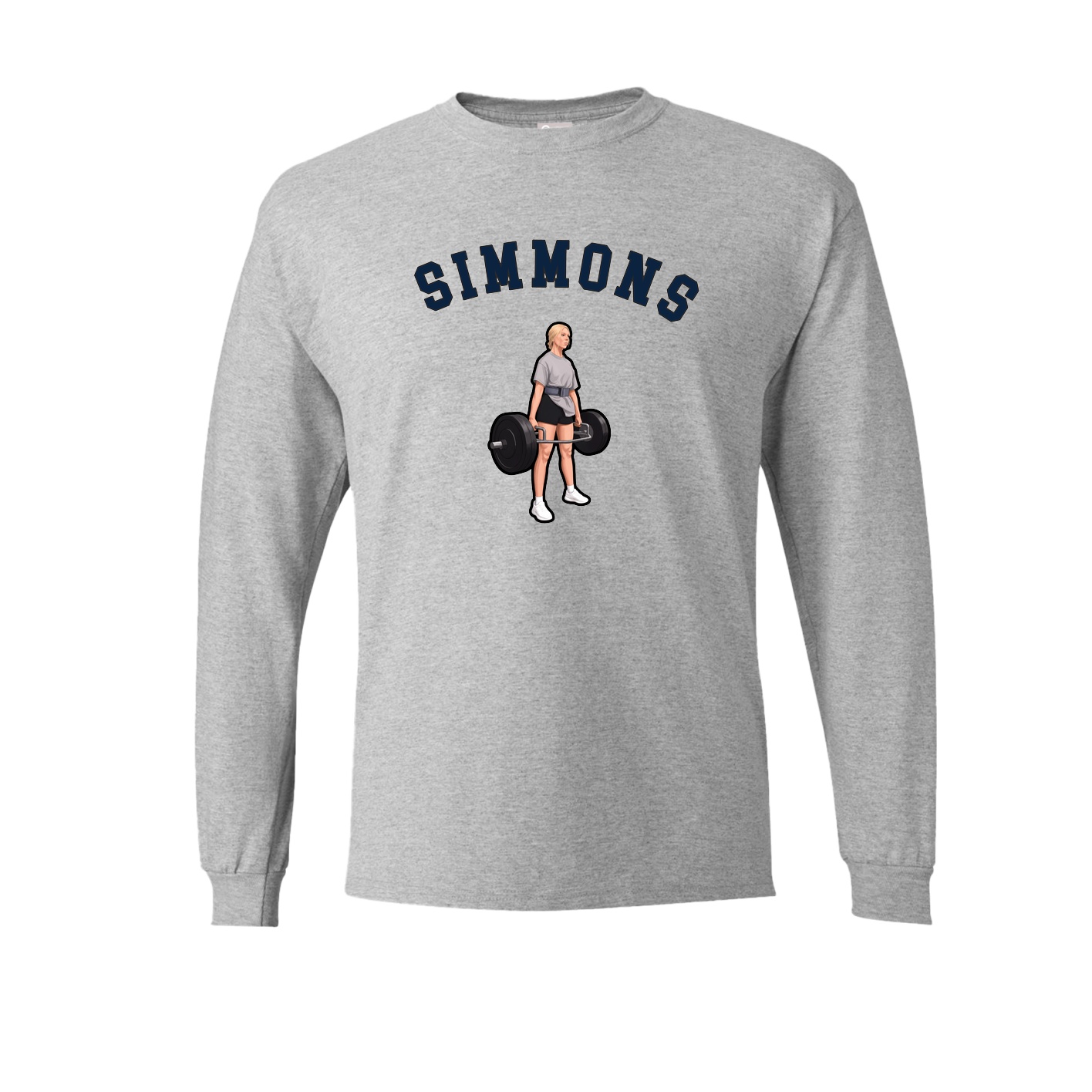 Long Sleeve Tee — Shirsey Arch in Grey