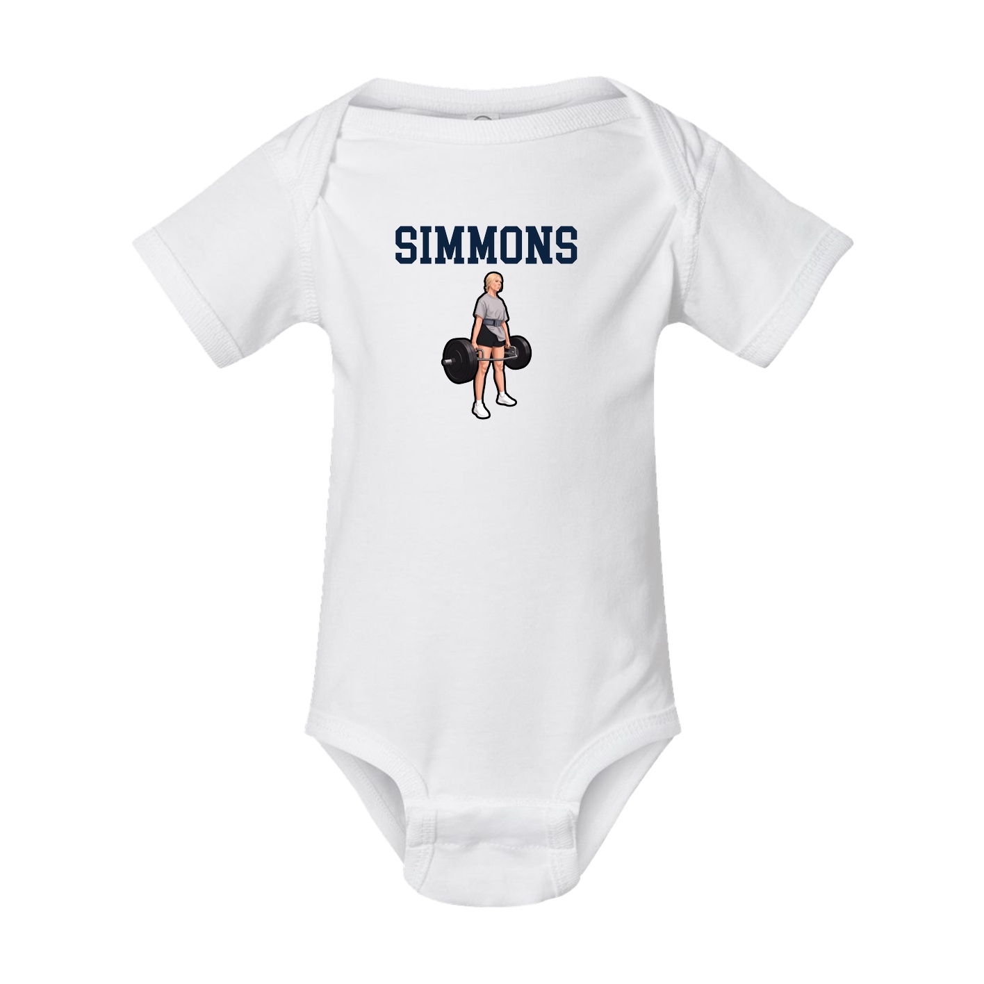 Baby Onesie — Shirsey in White