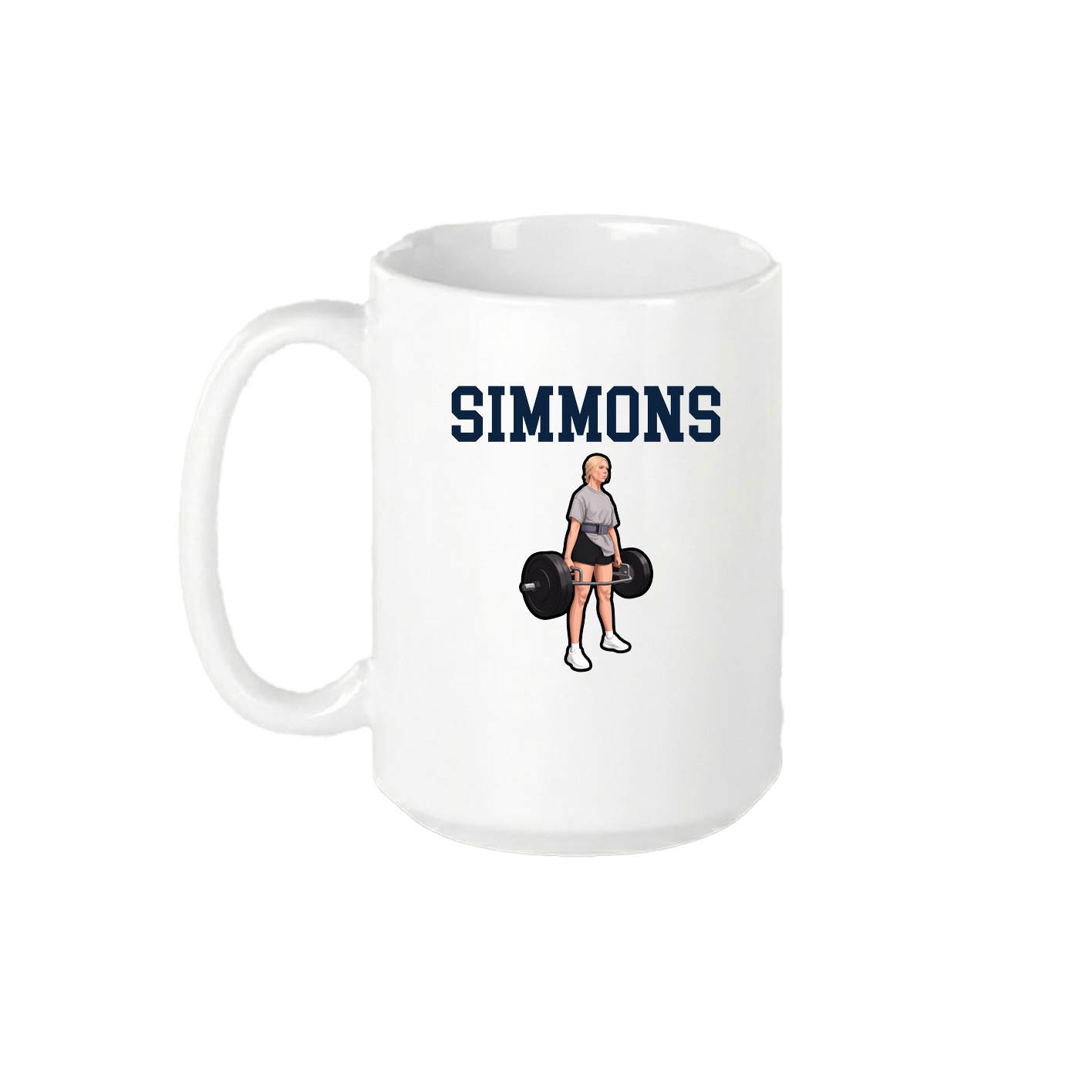 15oz Coffee Mug — Shirsey in White