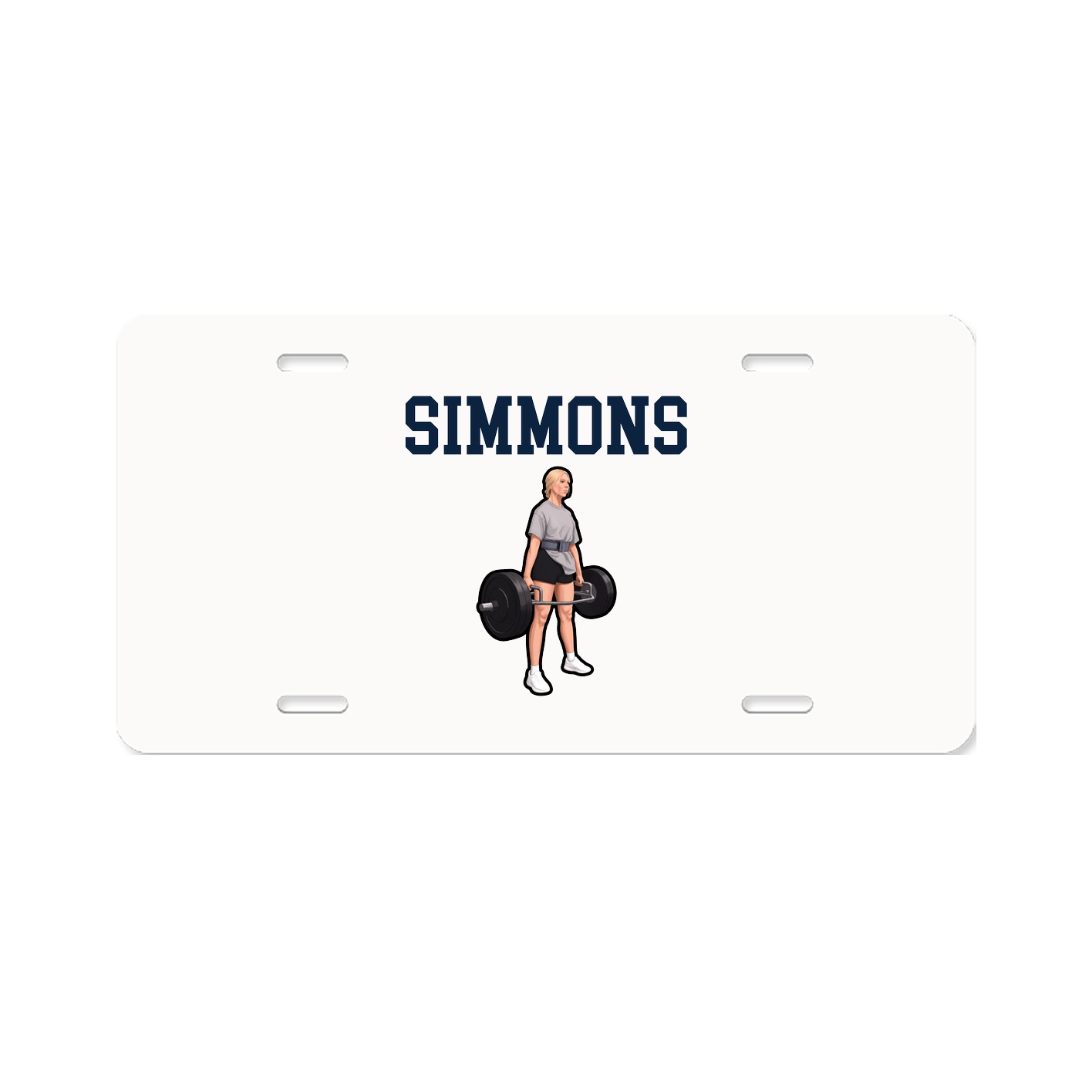 License Plate — Shirsey in Classic