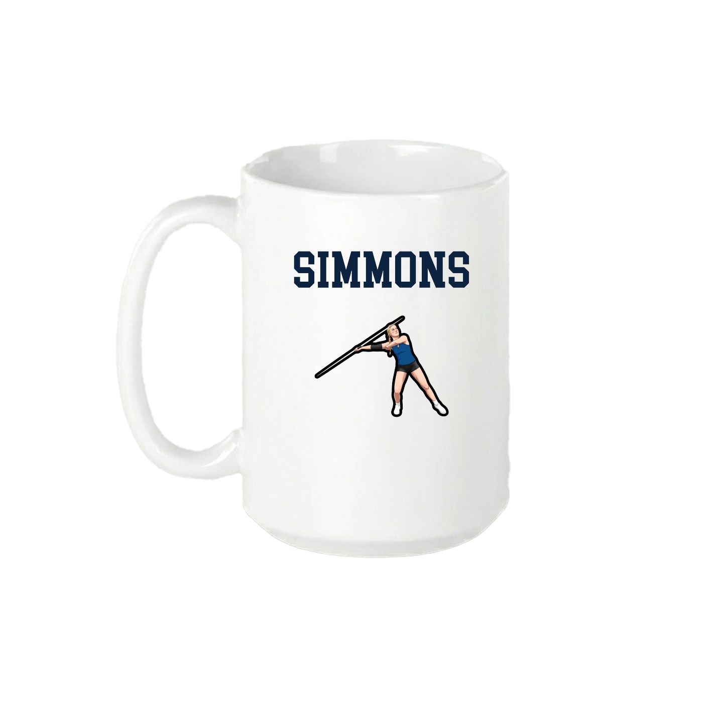 15oz Coffee Mug — Shirsey in White