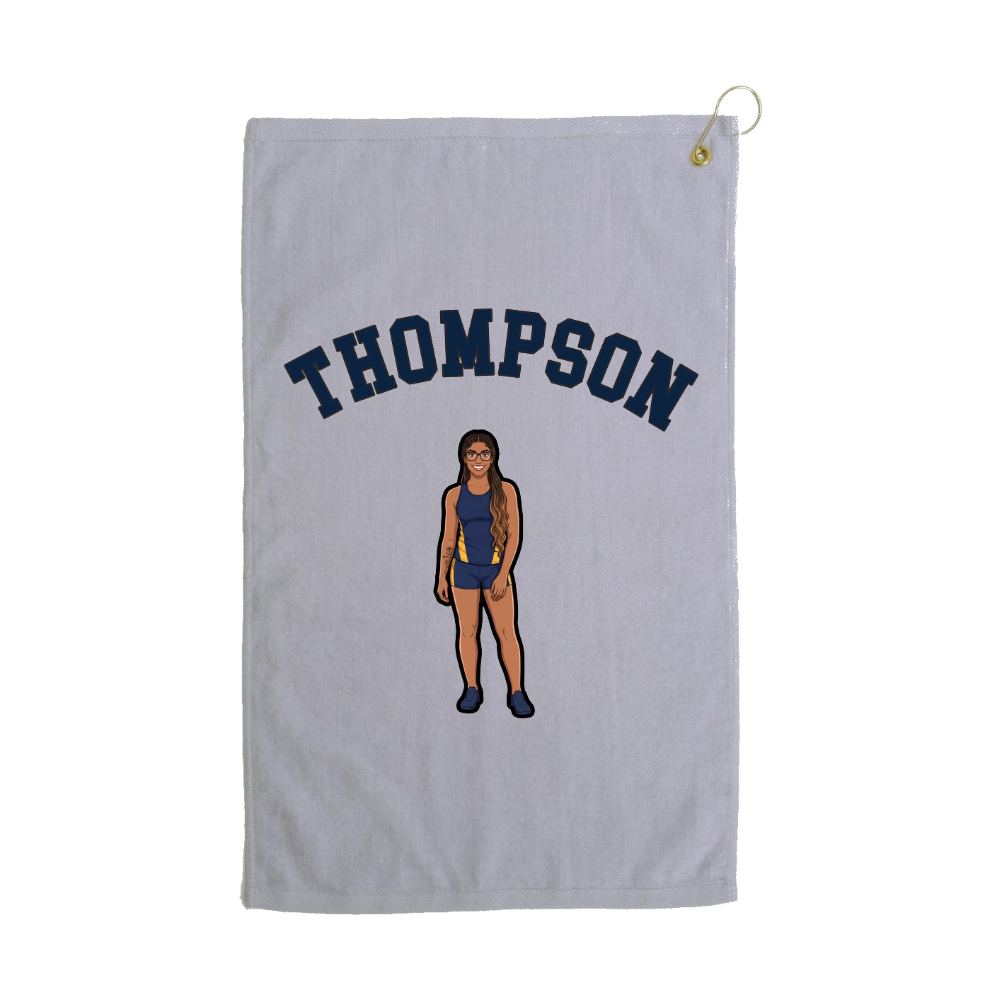 Golf Towel — Shirsey Arch in Grey