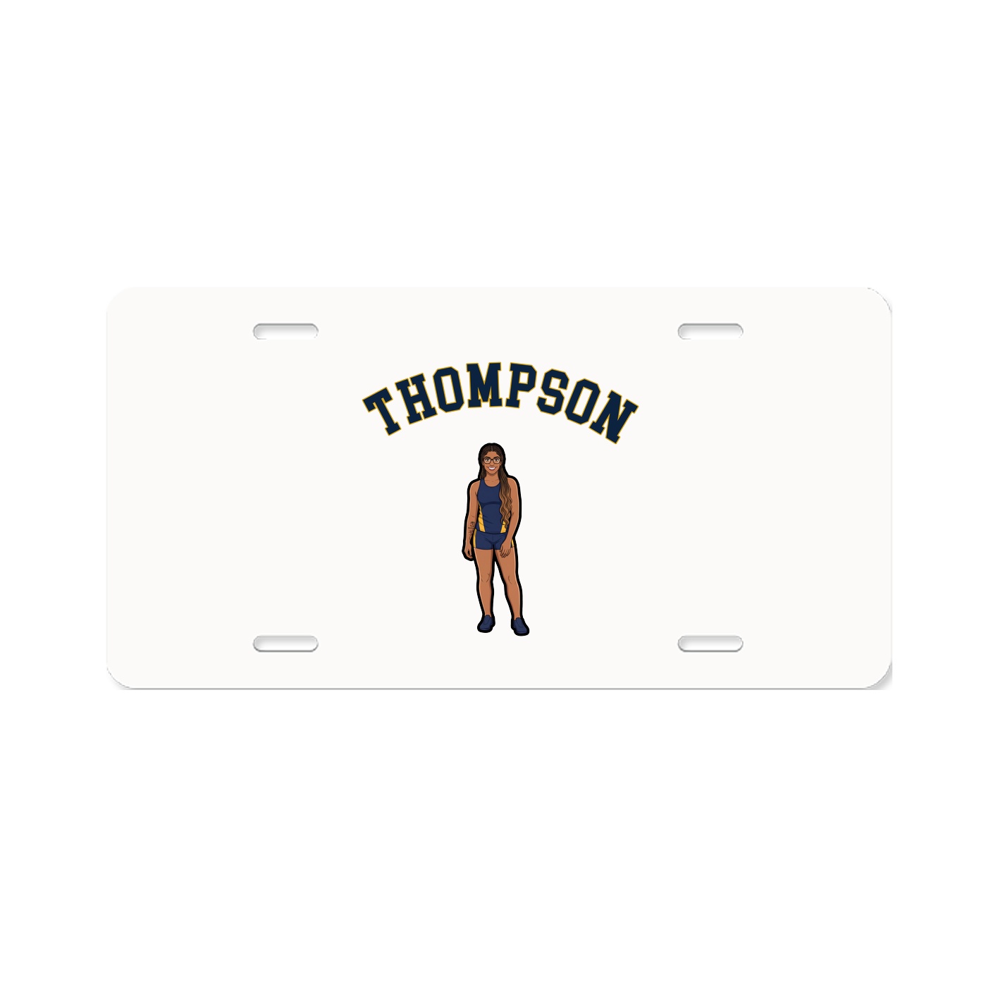License Plate — Shirsey Arch in Classic