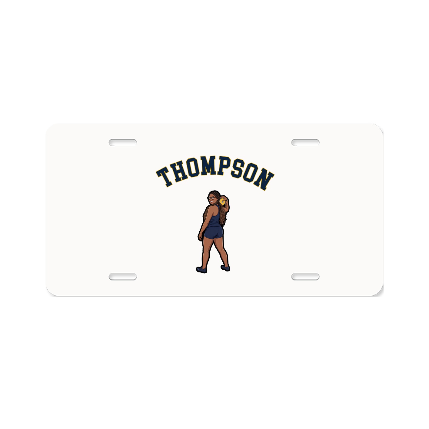 License Plate — Shirsey Arch in Classic