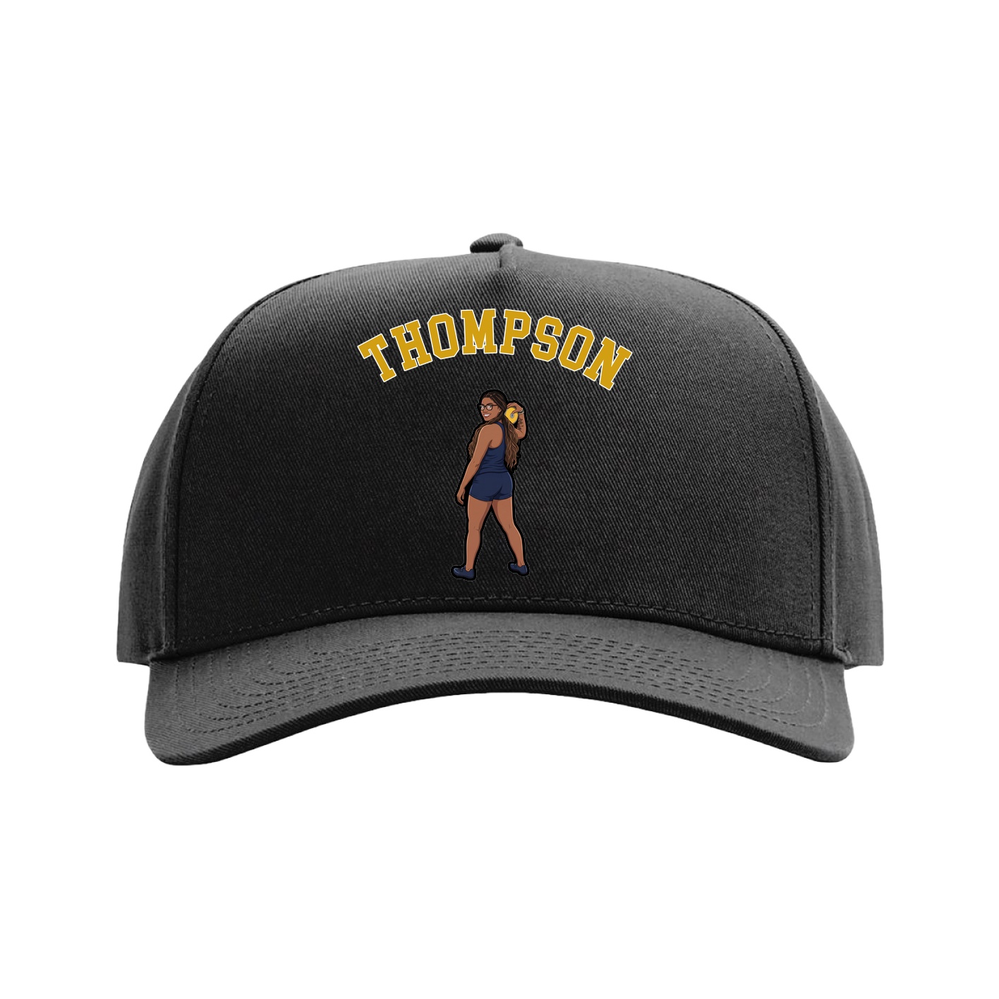Full Fabric Five-Panel Champ Cap