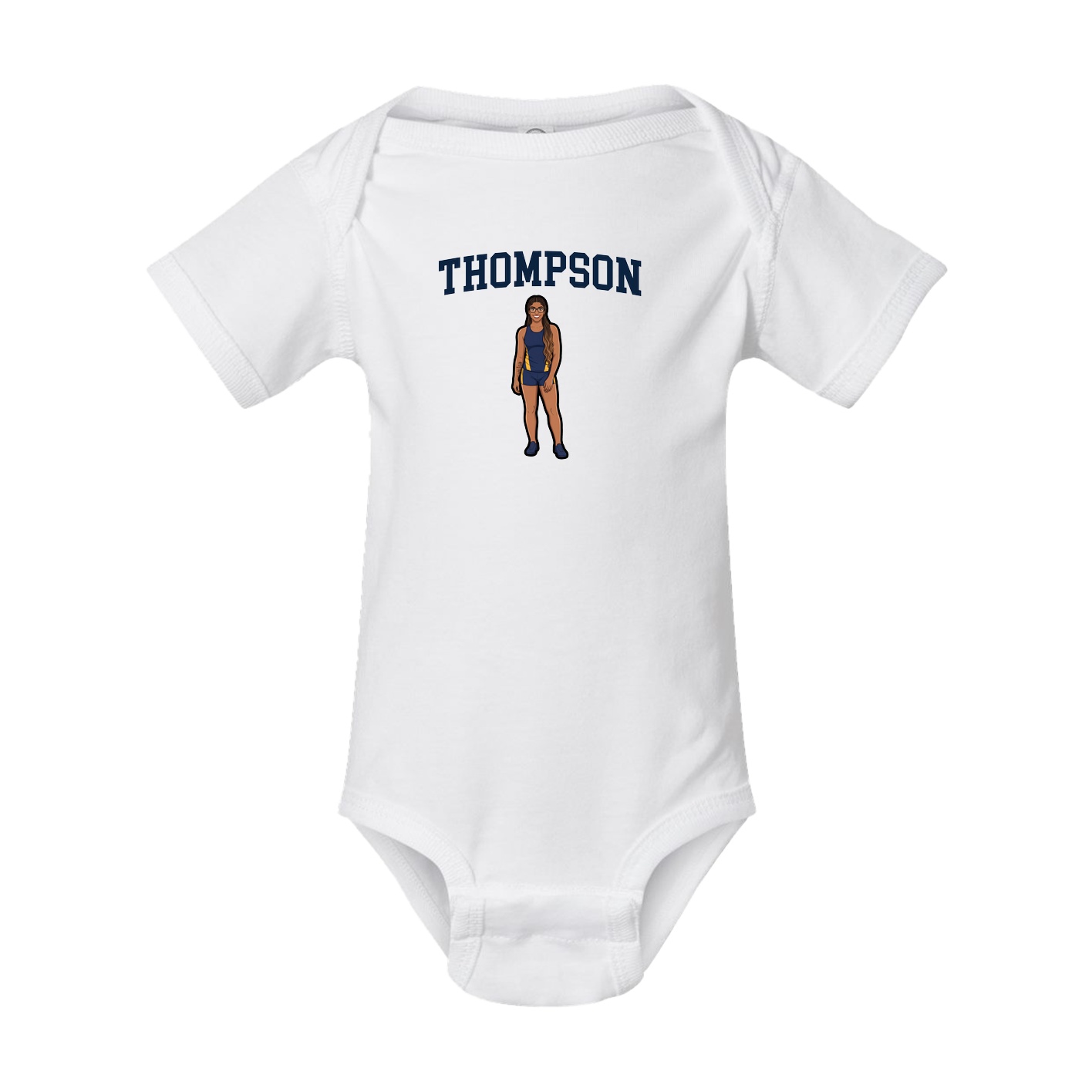 Baby Onesie — Shirsey in White