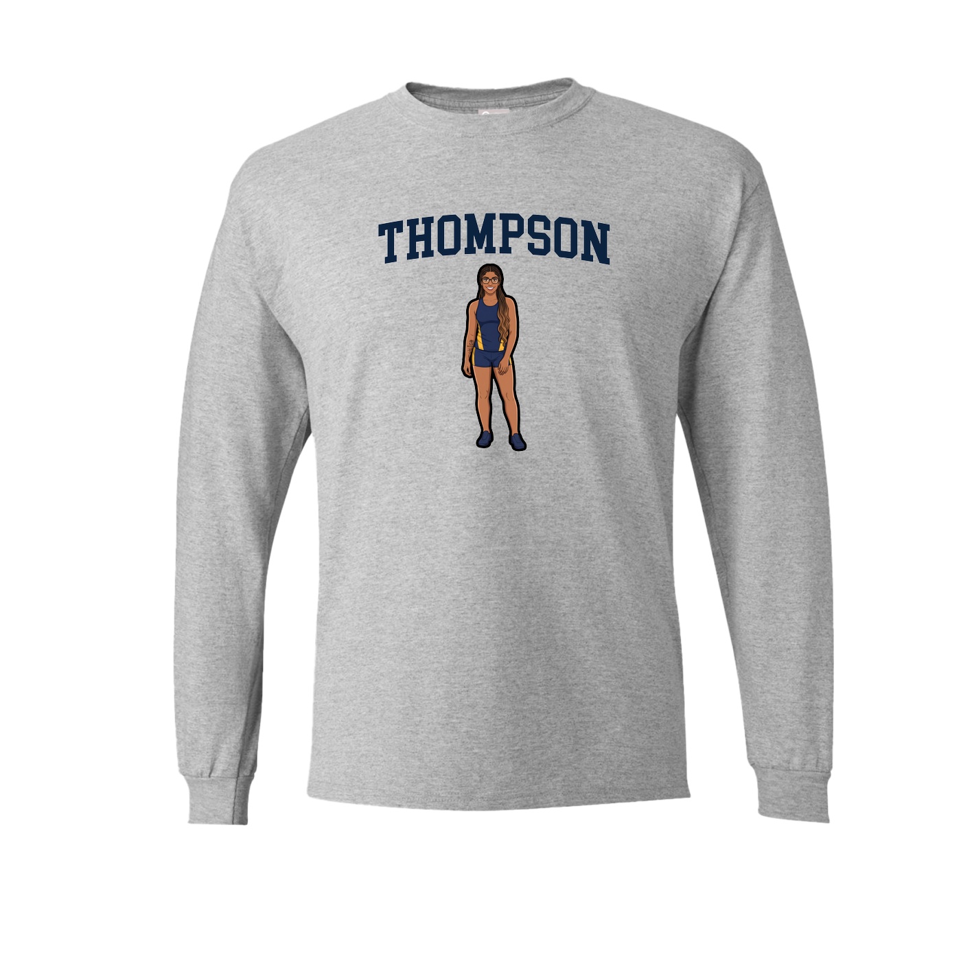 Long Sleeve Tee — Shirsey in Grey