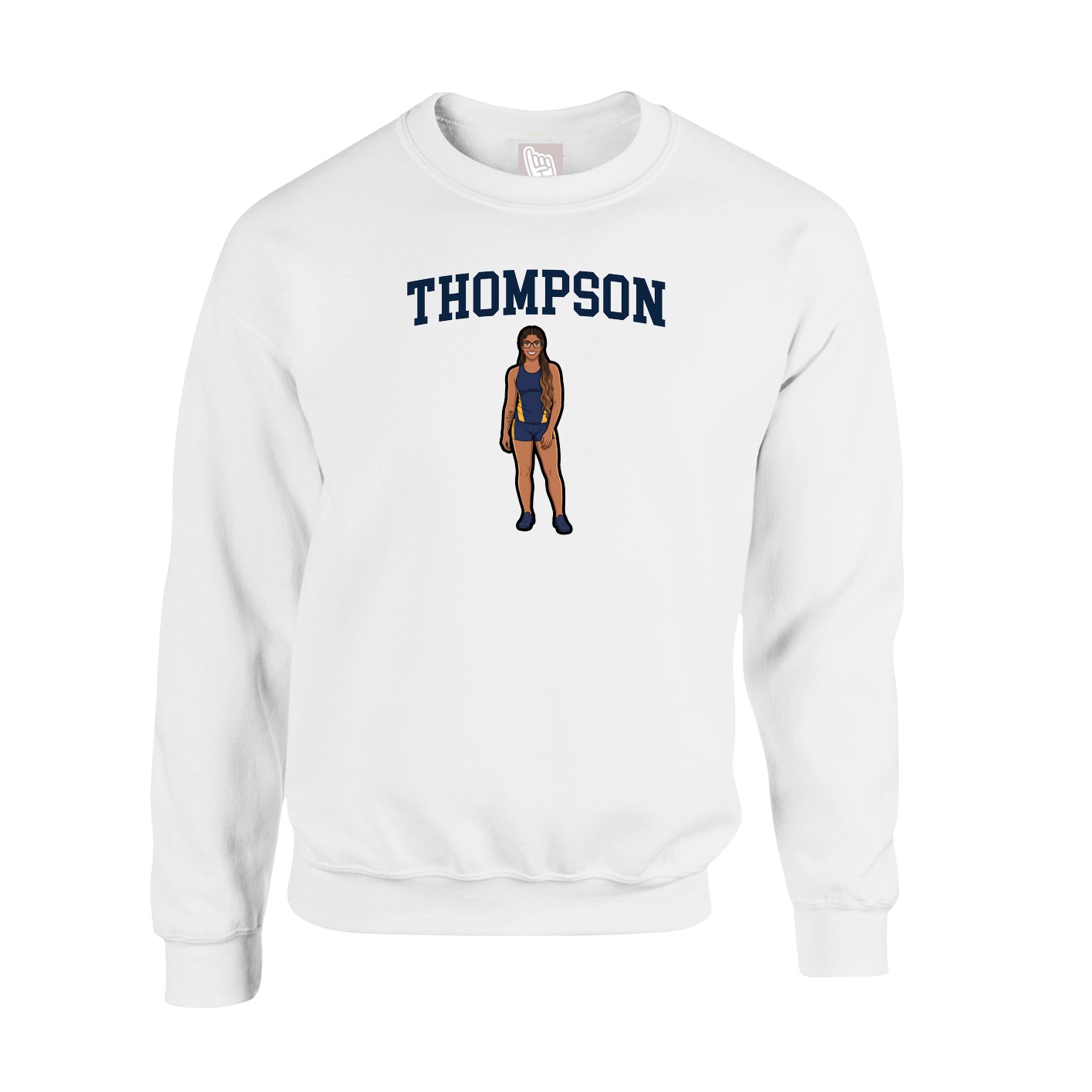 Fleece Crew — Shirsey in White