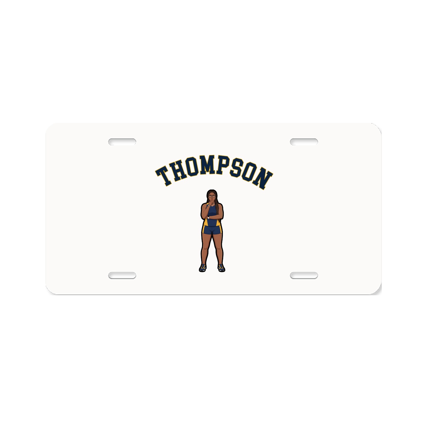 License Plate — Shirsey Arch in Classic