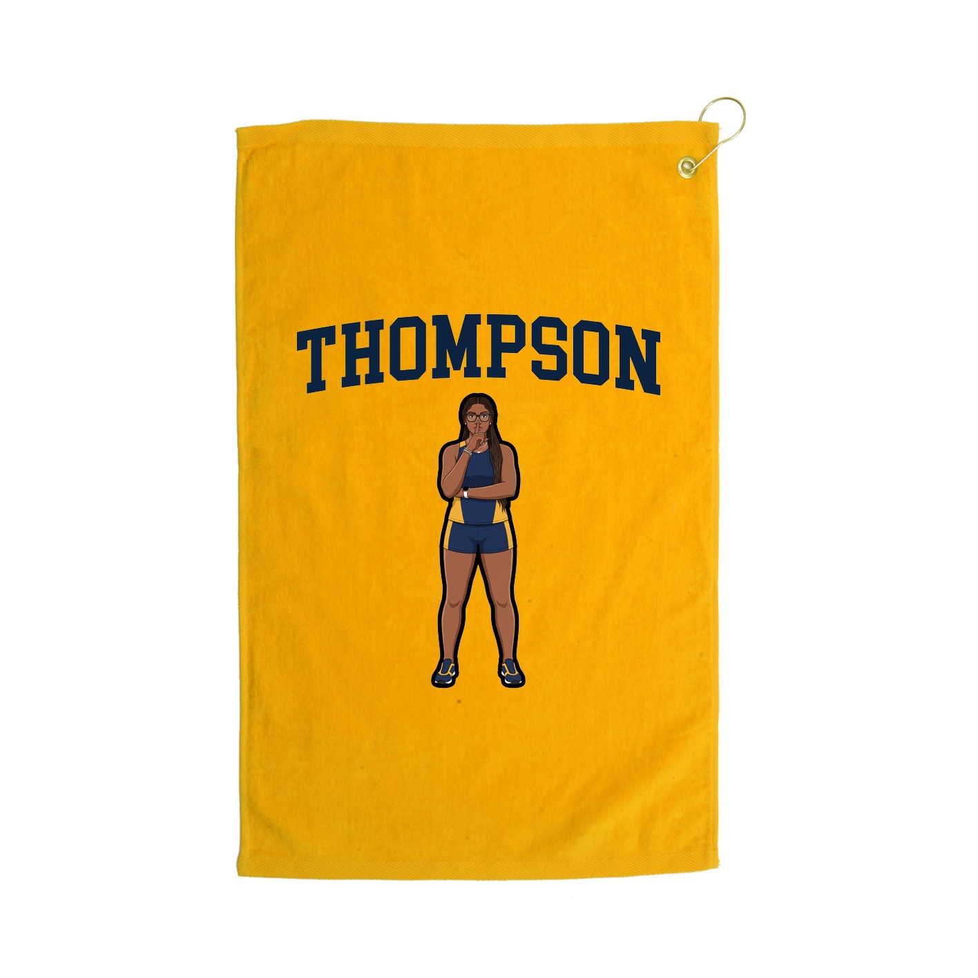 Golf Towel — Shirsey in Gold