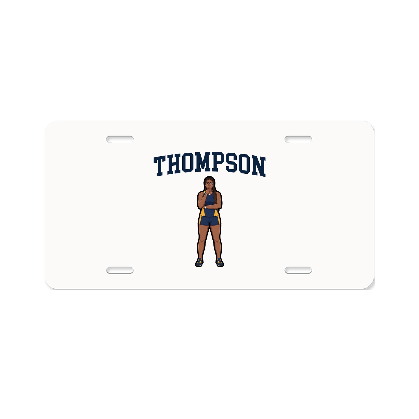 License Plate — Shirsey in Classic