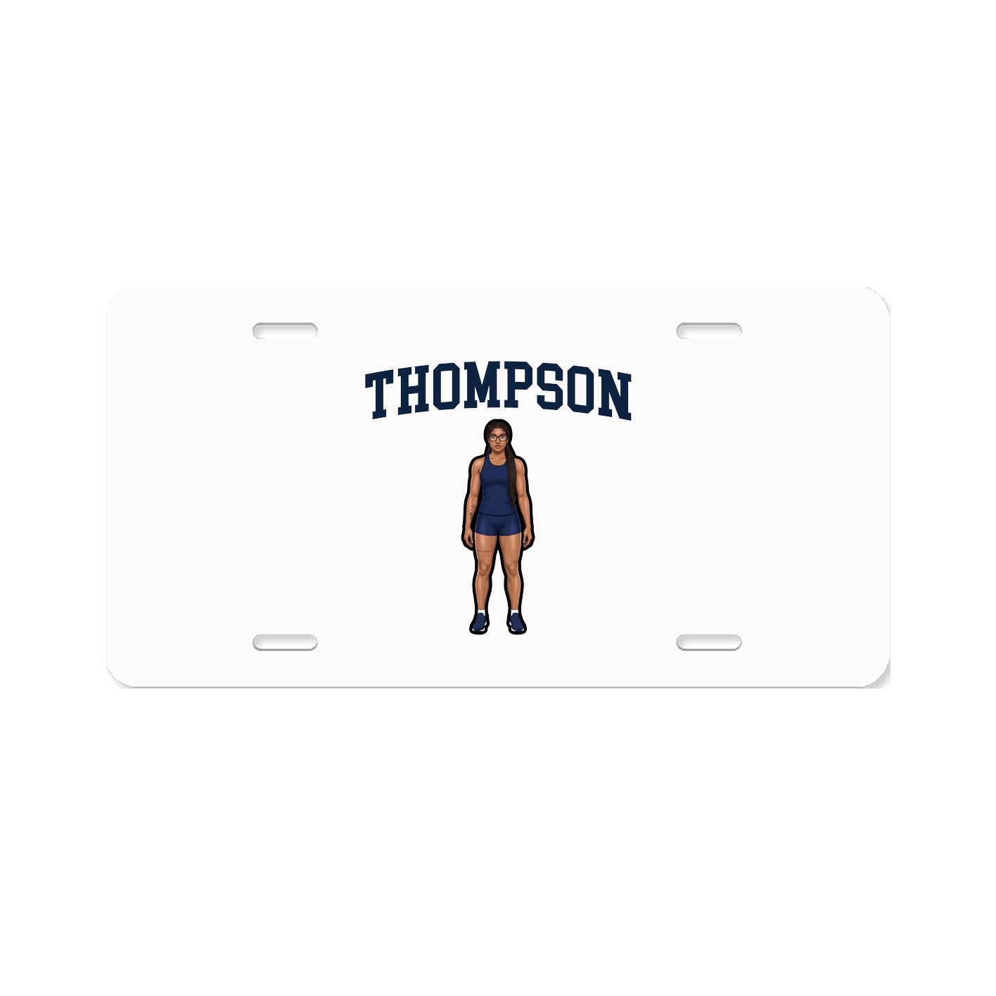 License Plate — Shirsey in Classic