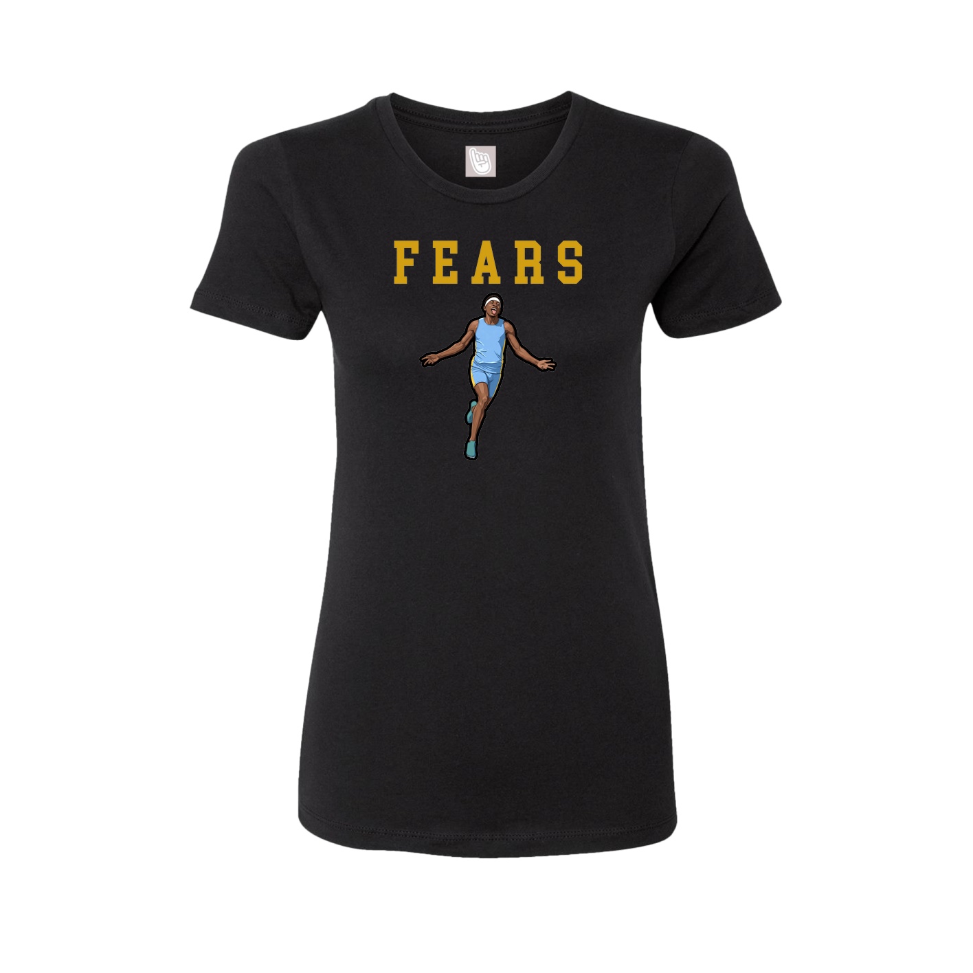 Fitted Women's Tee — Shirsey in Black