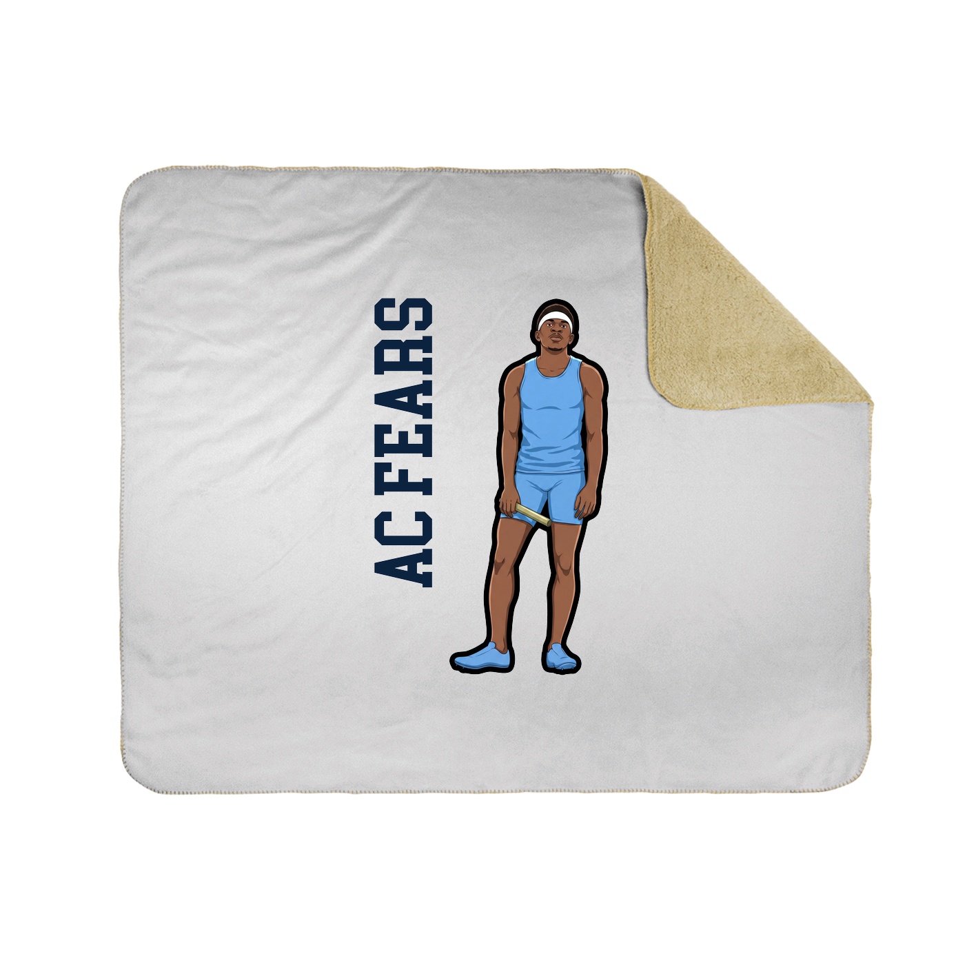 50x60 Sherpa Lined Throw Blanket