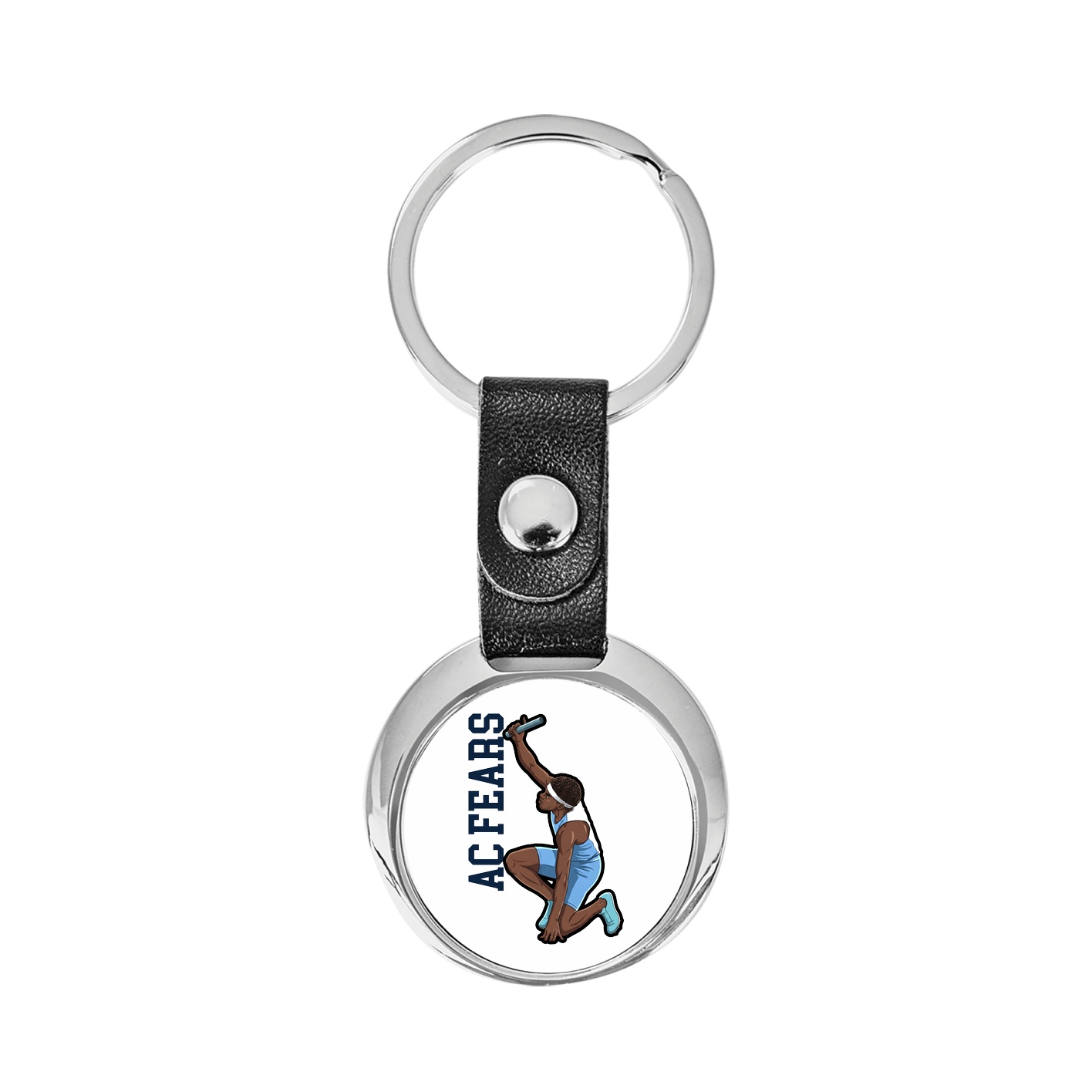 Key Chain — Name Vertical in Classic