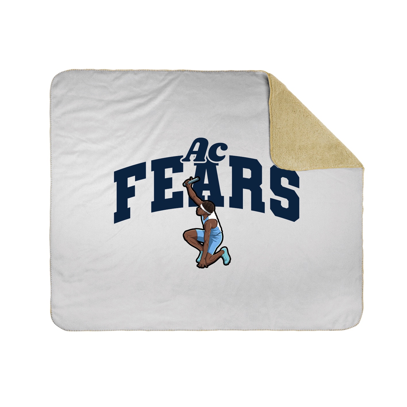 Throw Blanket — Signature Arch in White