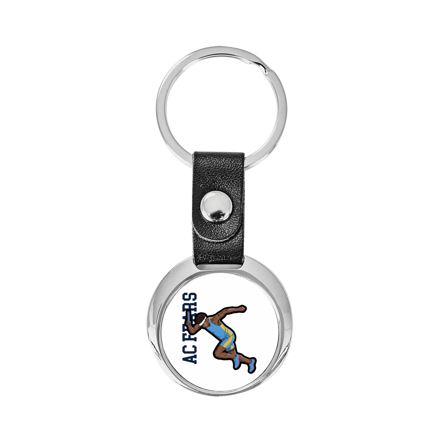 Key Chain — Name Vertical in Classic